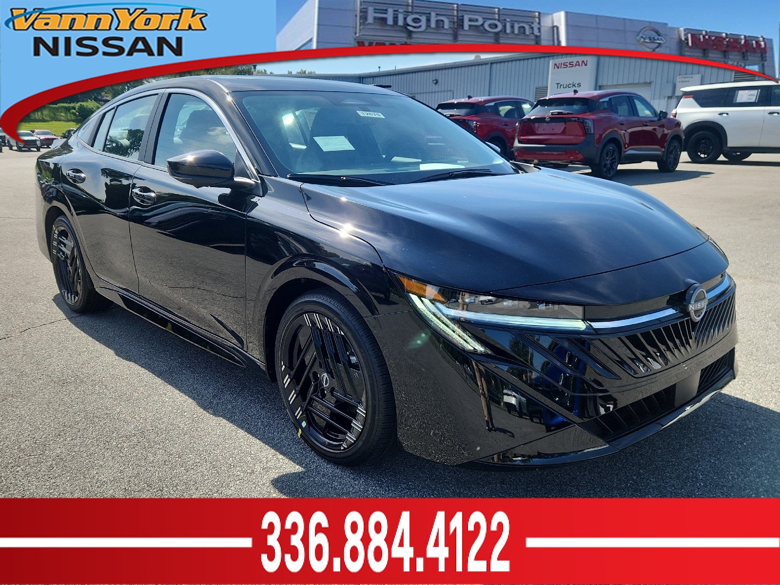 Super Black 2027 Nissan Sentra Sedan Front-Wheel Drive Automatic