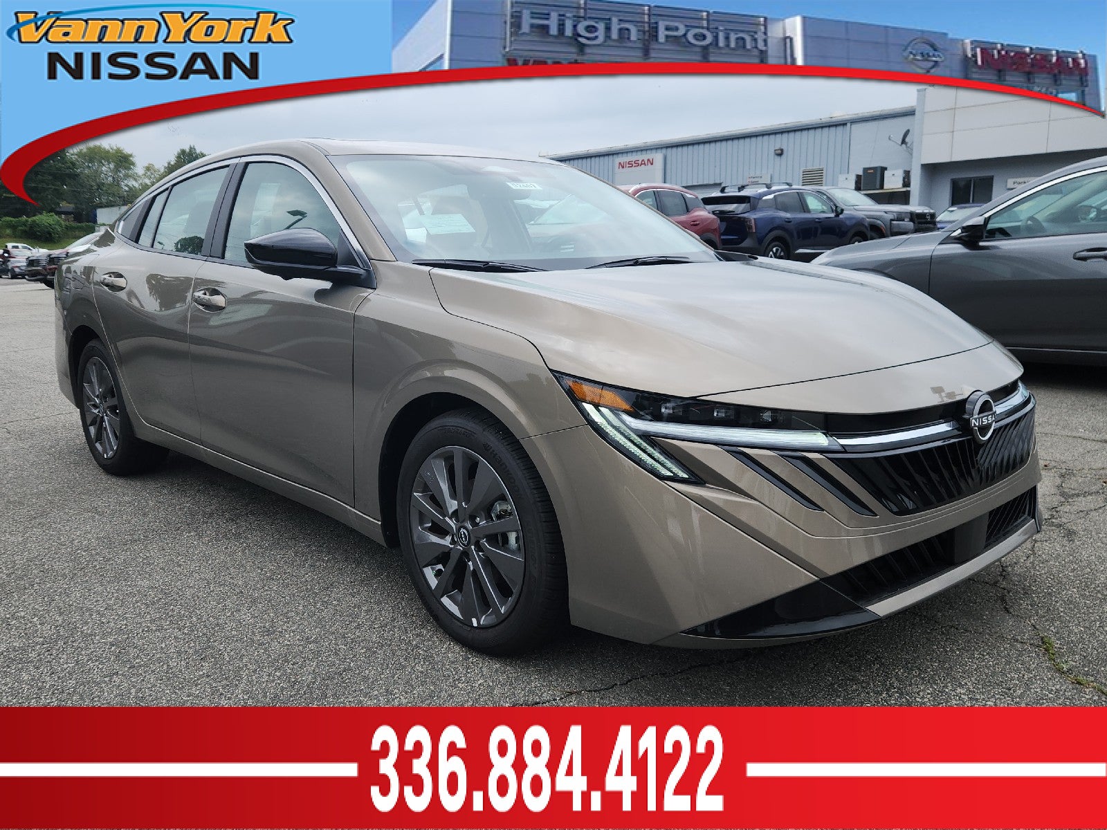 Imperial Bronze 2026 Nissan Sentra Sedan Front-Wheel Drive Automatic
