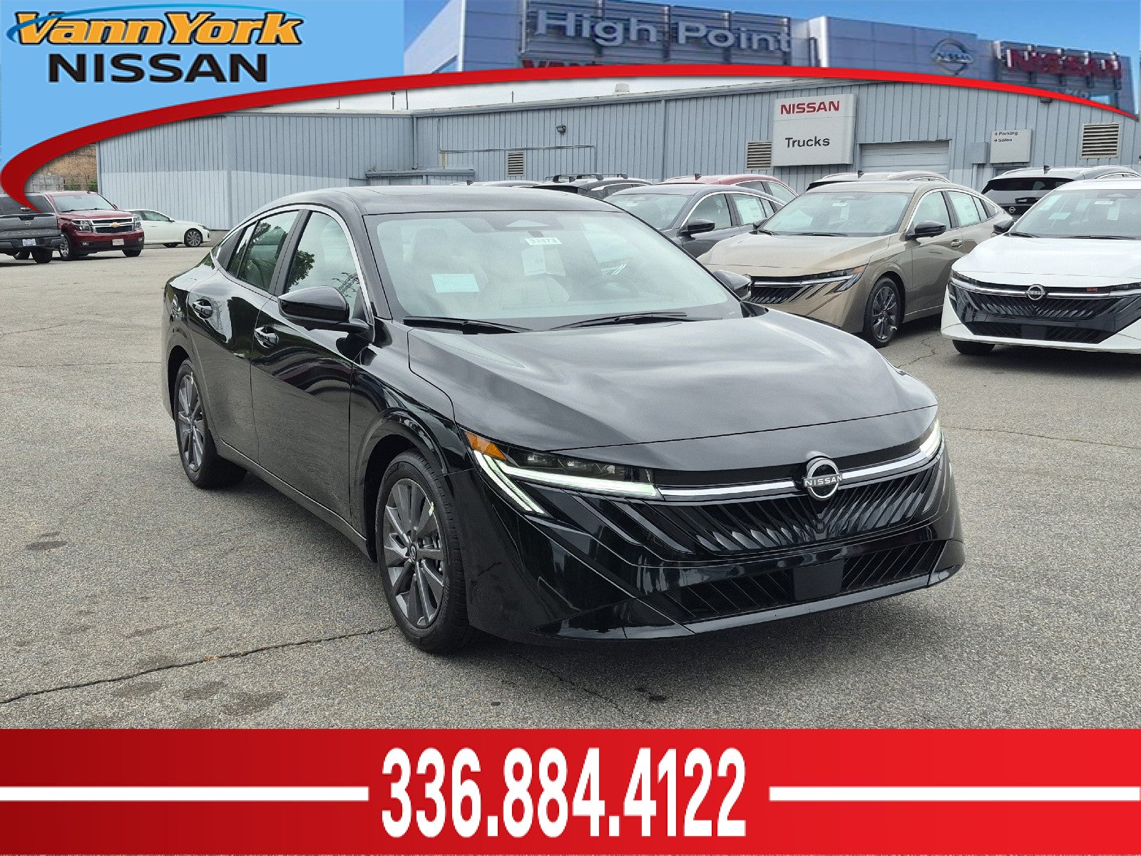 Super Black 2026 Nissan Sentra Sedan Front-Wheel Drive Automatic