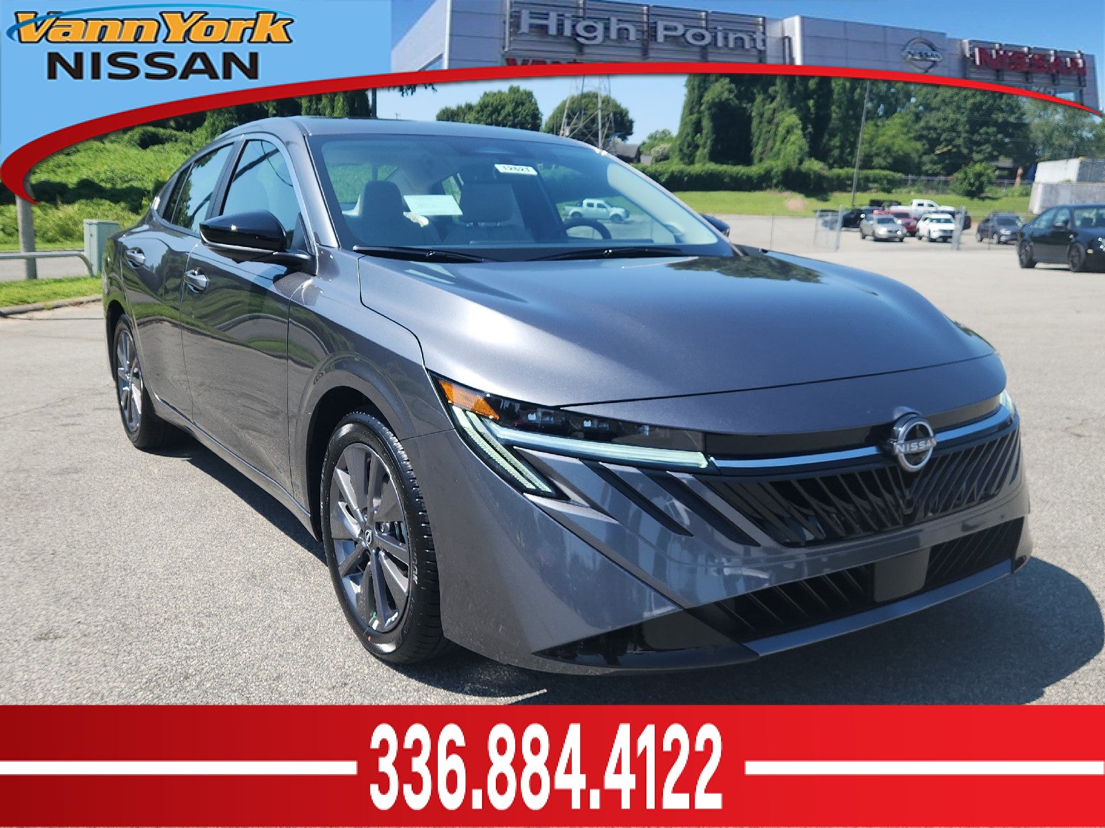 Gray (Gun Metallic) 2026 Nissan Sentra Sedan Front-Wheel Drive Automatic