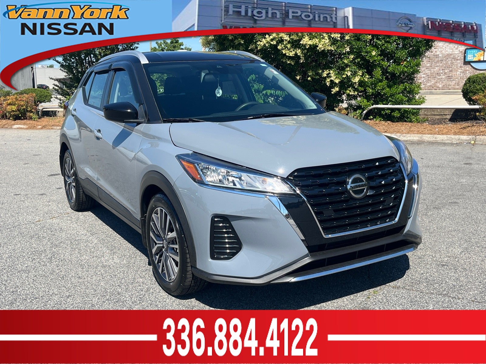 Boulder Gray Pearl 2021 Nissan Kicks SV FWD SUV / Crossover Front-Wheel Drive Automatic