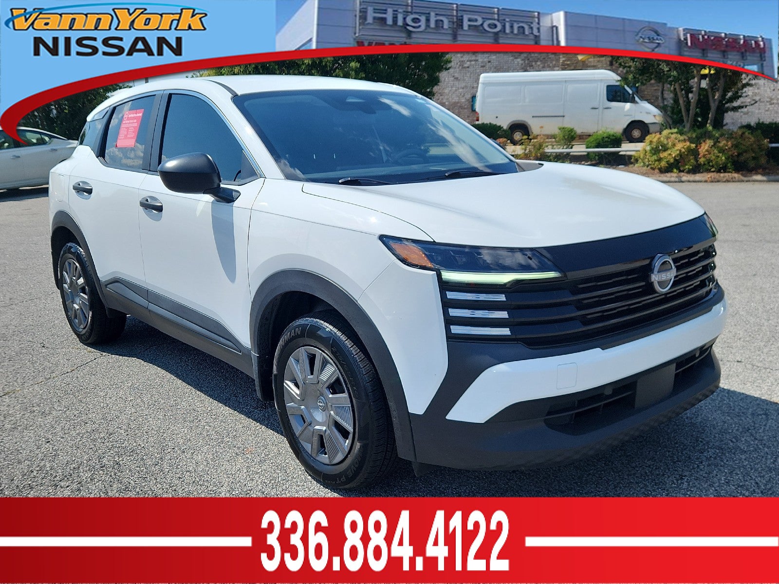 White (Fresh Powder) 2025 Nissan Kicks SUV / Crossover All-Wheel Drive Automatic