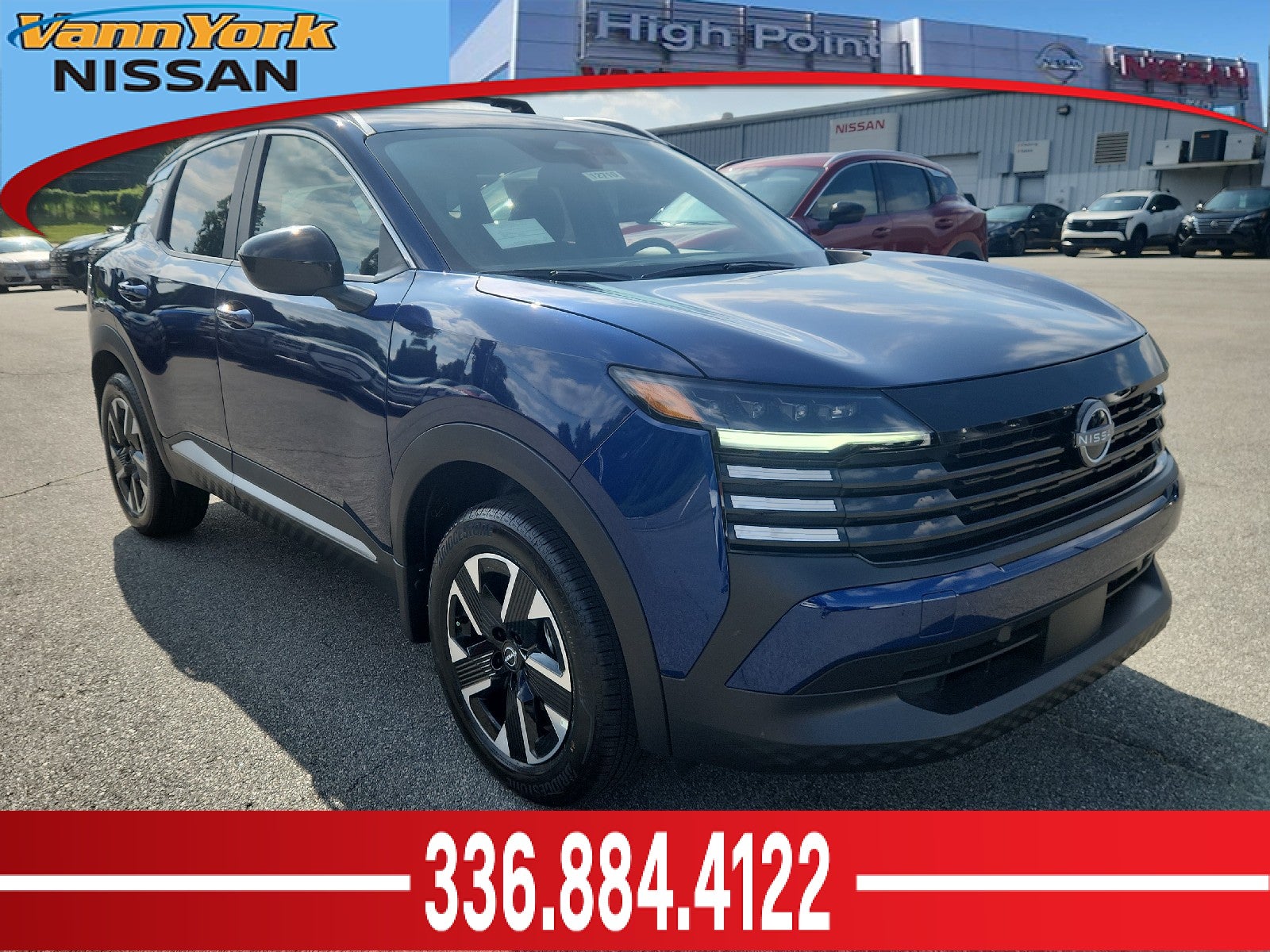 Deep Blue Pearl 2027 Nissan Kicks SUV / Crossover All-Wheel Drive Automatic