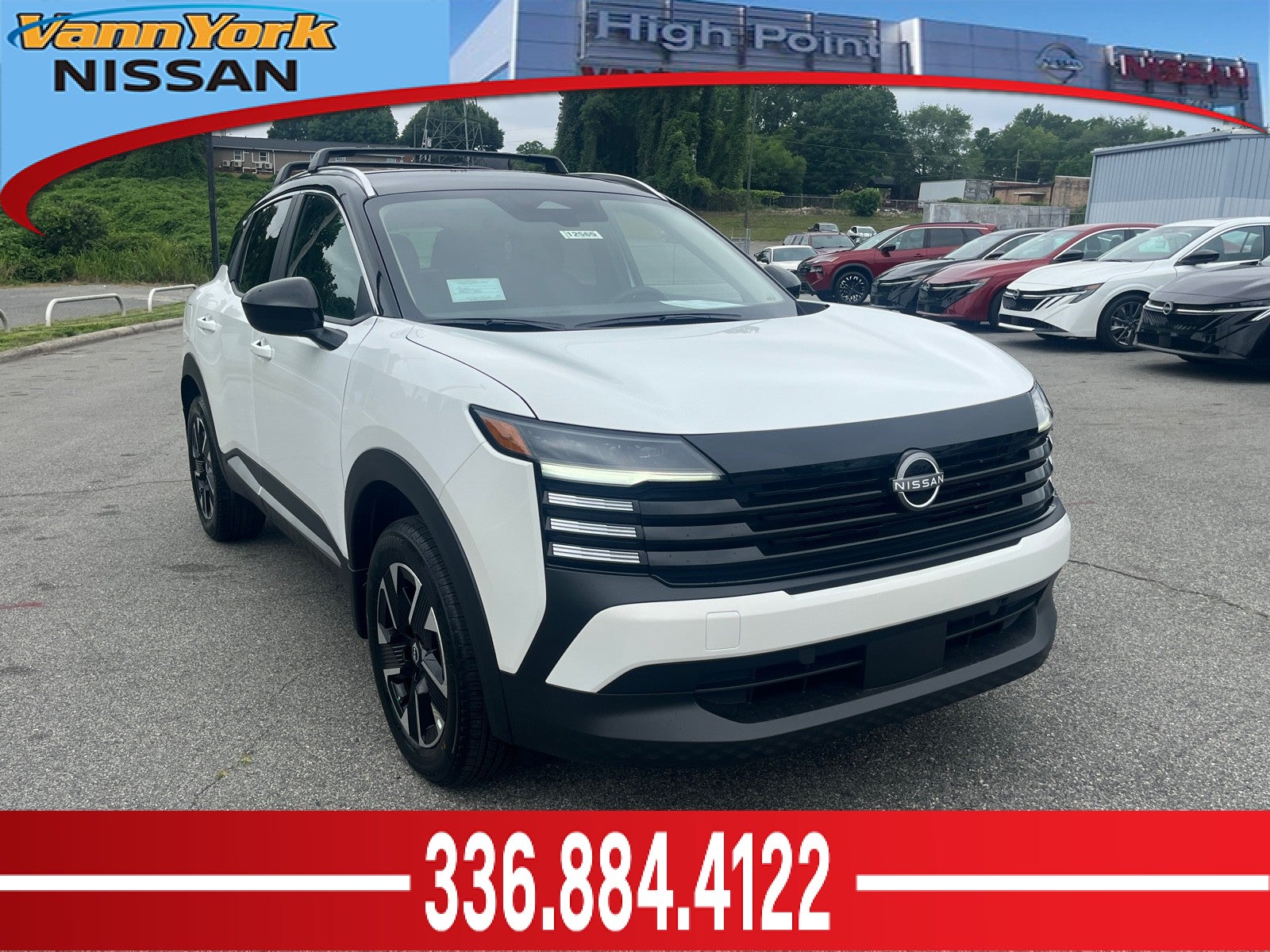 Aspen White Tricoat 2026 Nissan Kicks SUV / Crossover All-Wheel Drive Automatic