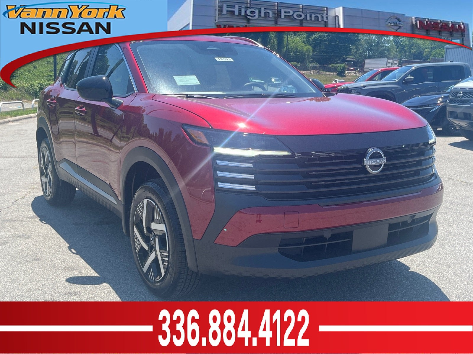 Red (Scarlet Ember Tintcoat) 2026 Nissan Kicks SUV / Crossover Front-Wheel Drive Automatic