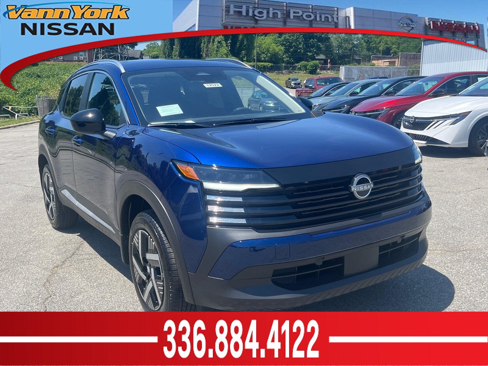 Deep Blue Pearl 2026 Nissan Kicks SUV / Crossover Front-Wheel Drive Automatic