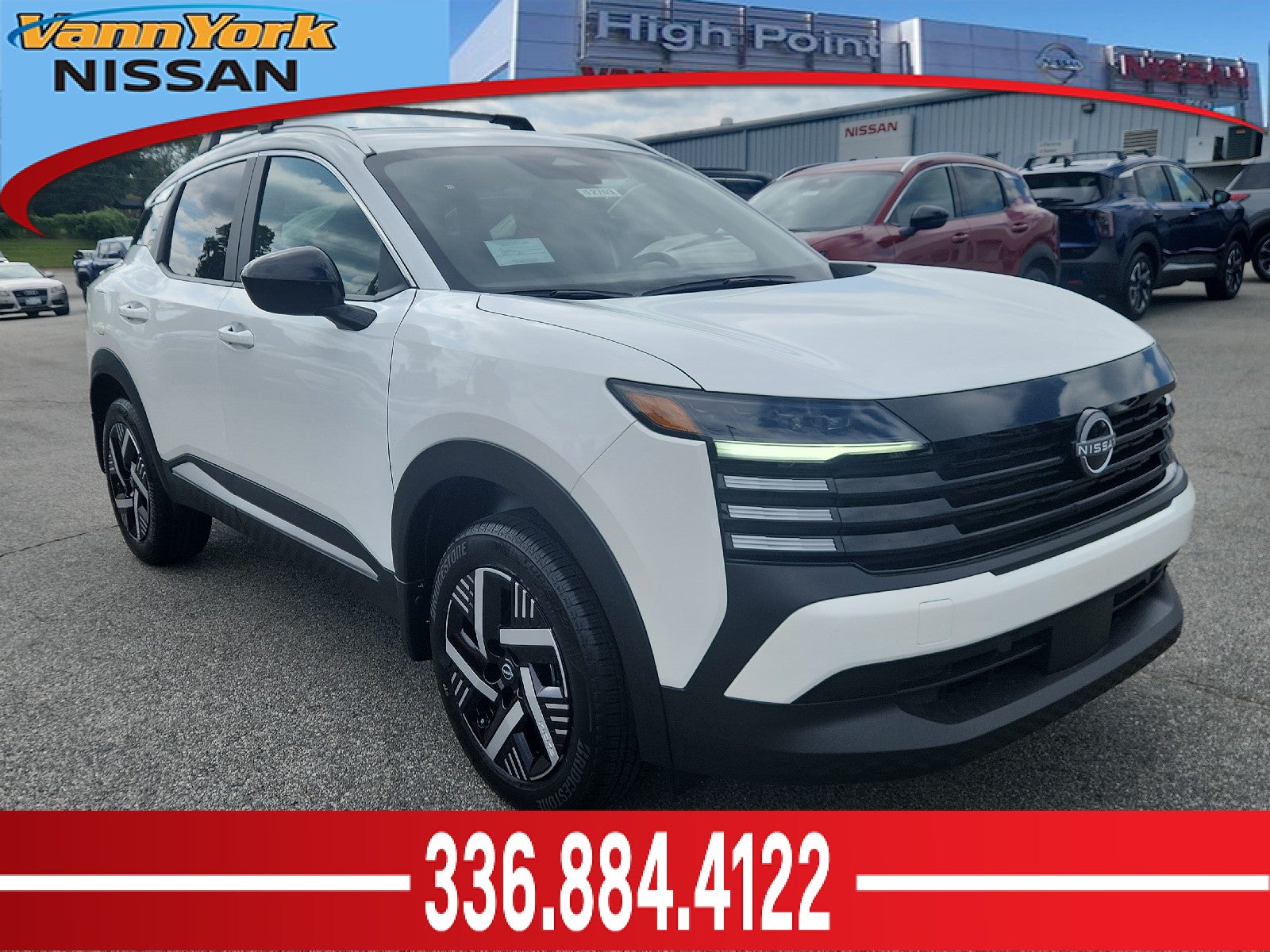 Aspen White Tricoat 2027 Nissan Kicks SUV / Crossover Front-Wheel Drive Automatic