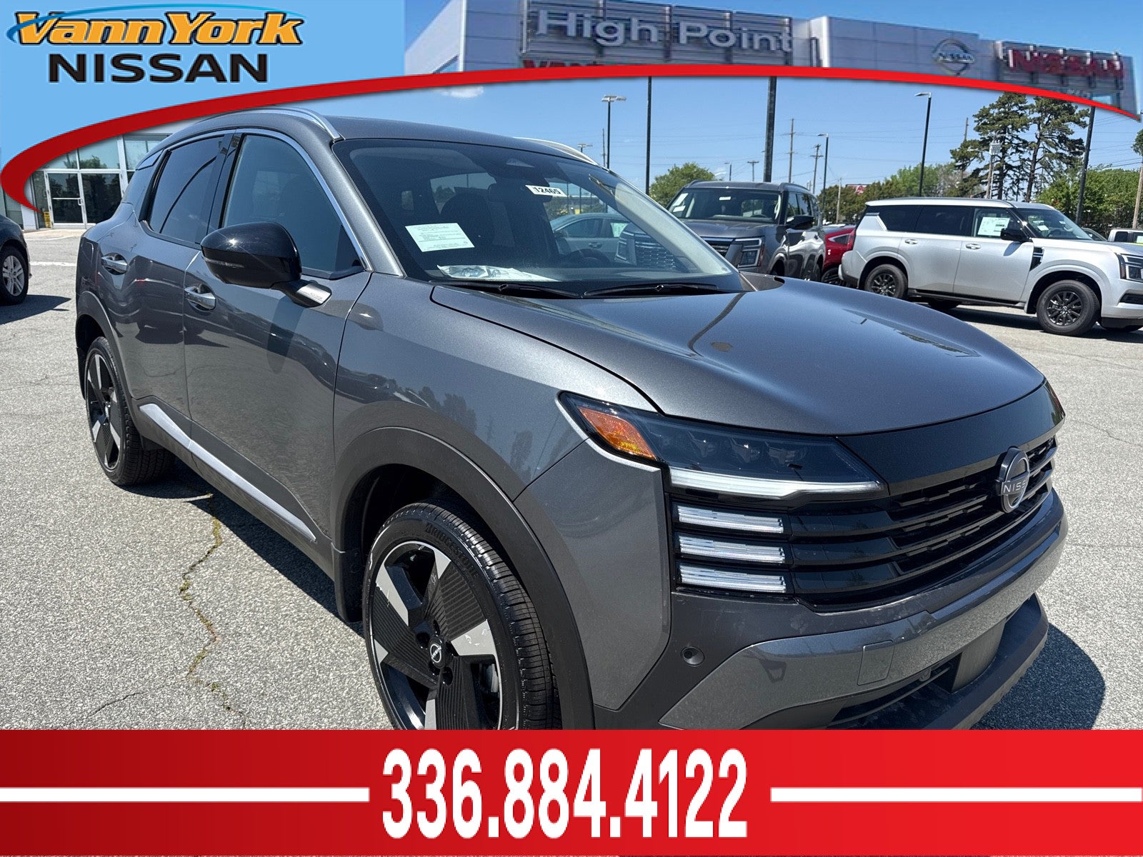 Gray (Gun Metallic) 2026 Nissan Kicks SUV / Crossover Front-Wheel Drive Automatic