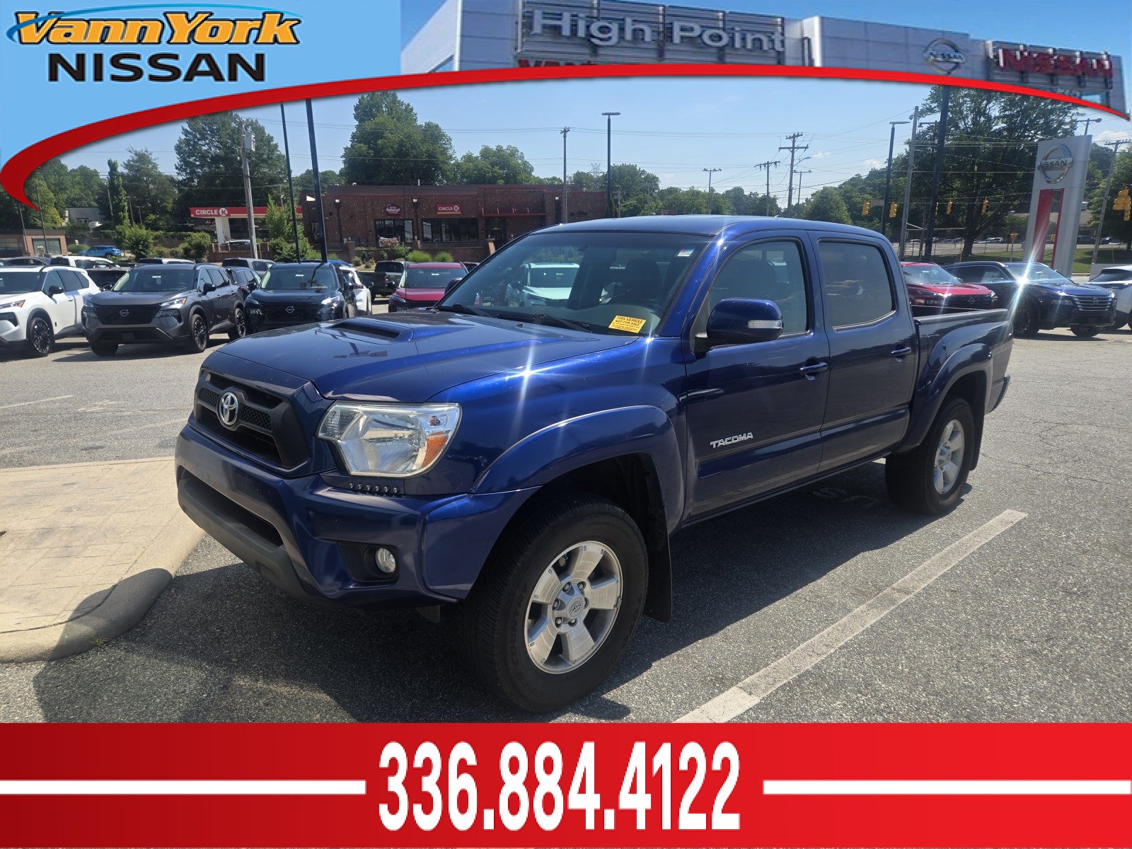 Barcelona Red Metallic 2015 Toyota Tacoma Double Cab V6 4WD Pickup Truck Four-Wheel Drive Automatic