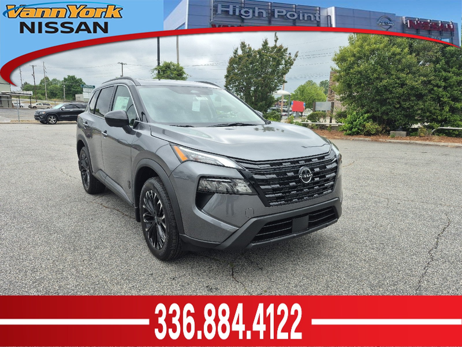 Gray (Gun Metallic) 2026 Nissan Rogue SUV / Crossover Front-Wheel Drive Automatic