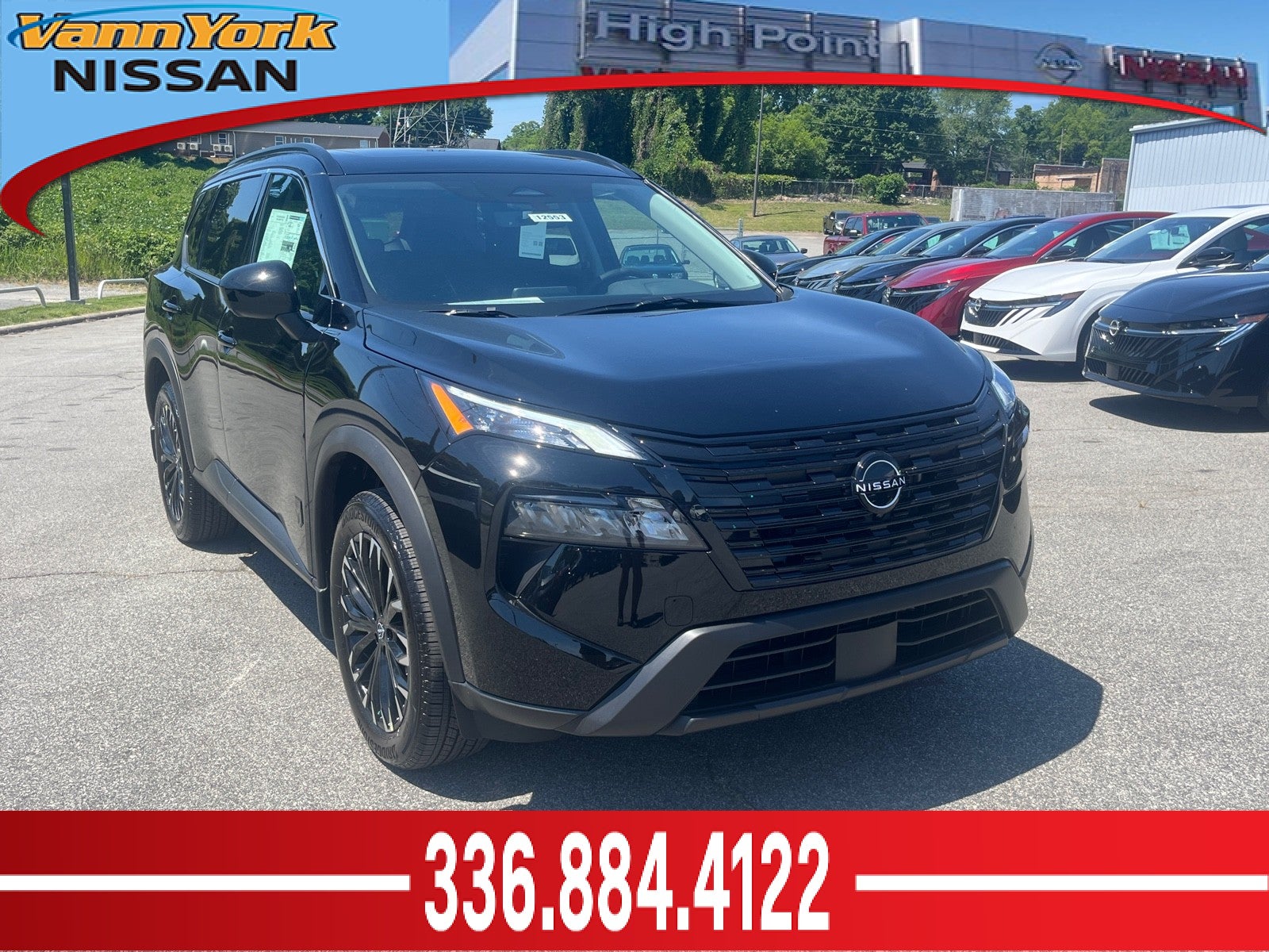 Super Black 2026 Nissan Rogue Dark Armor FWD SUV / Crossover Front-Wheel Drive Automatic