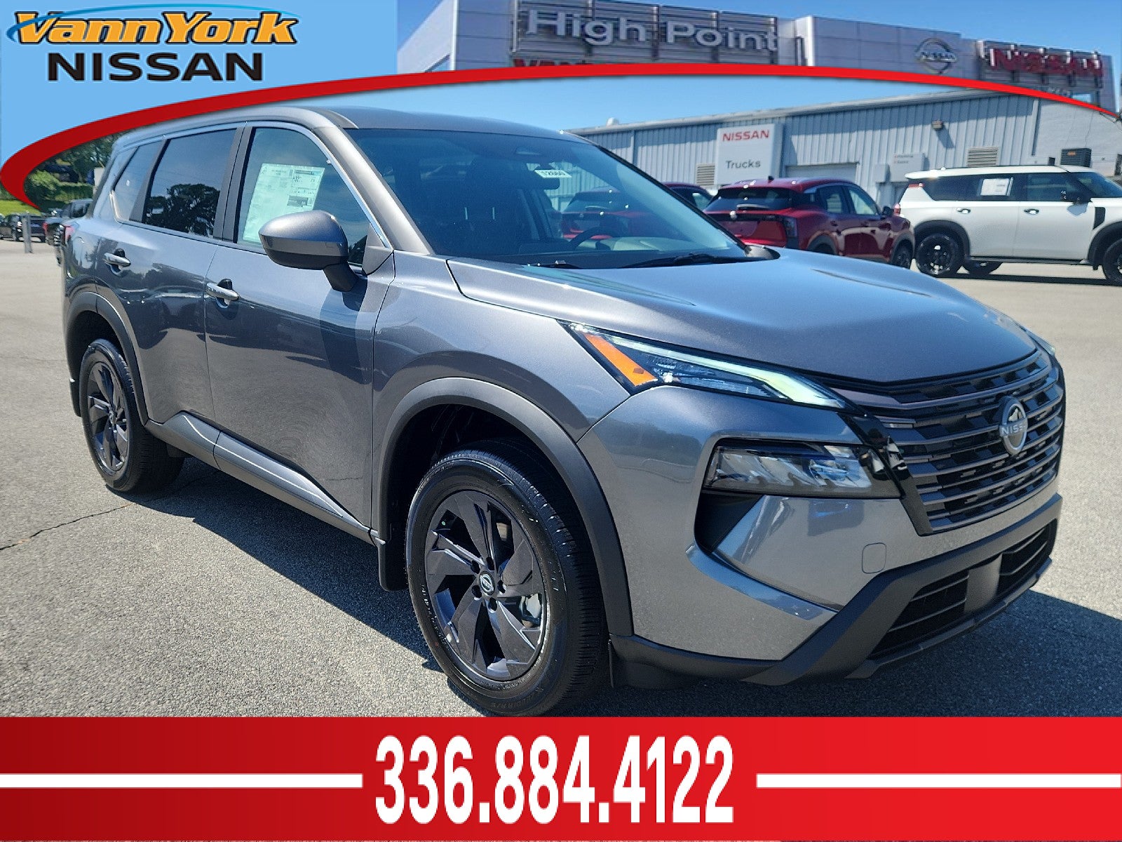 Gray (Gun Metallic) 2026 Nissan Rogue SUV / Crossover Front-Wheel Drive Automatic