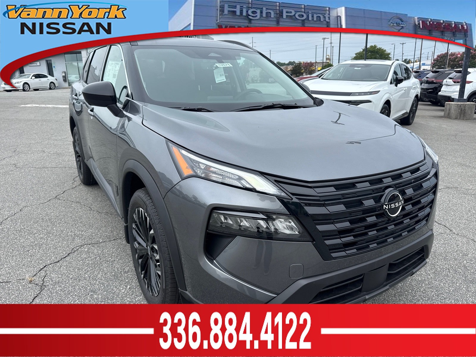 Gray (Gun Metallic) 2026 Nissan Rogue SUV / Crossover Front-Wheel Drive Automatic
