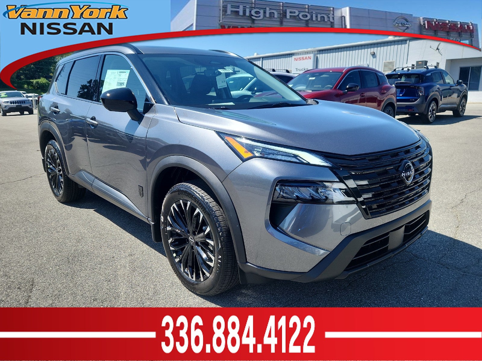 Gray (Gun Metallic) 2026 Nissan Rogue SUV / Crossover Front-Wheel Drive Automatic