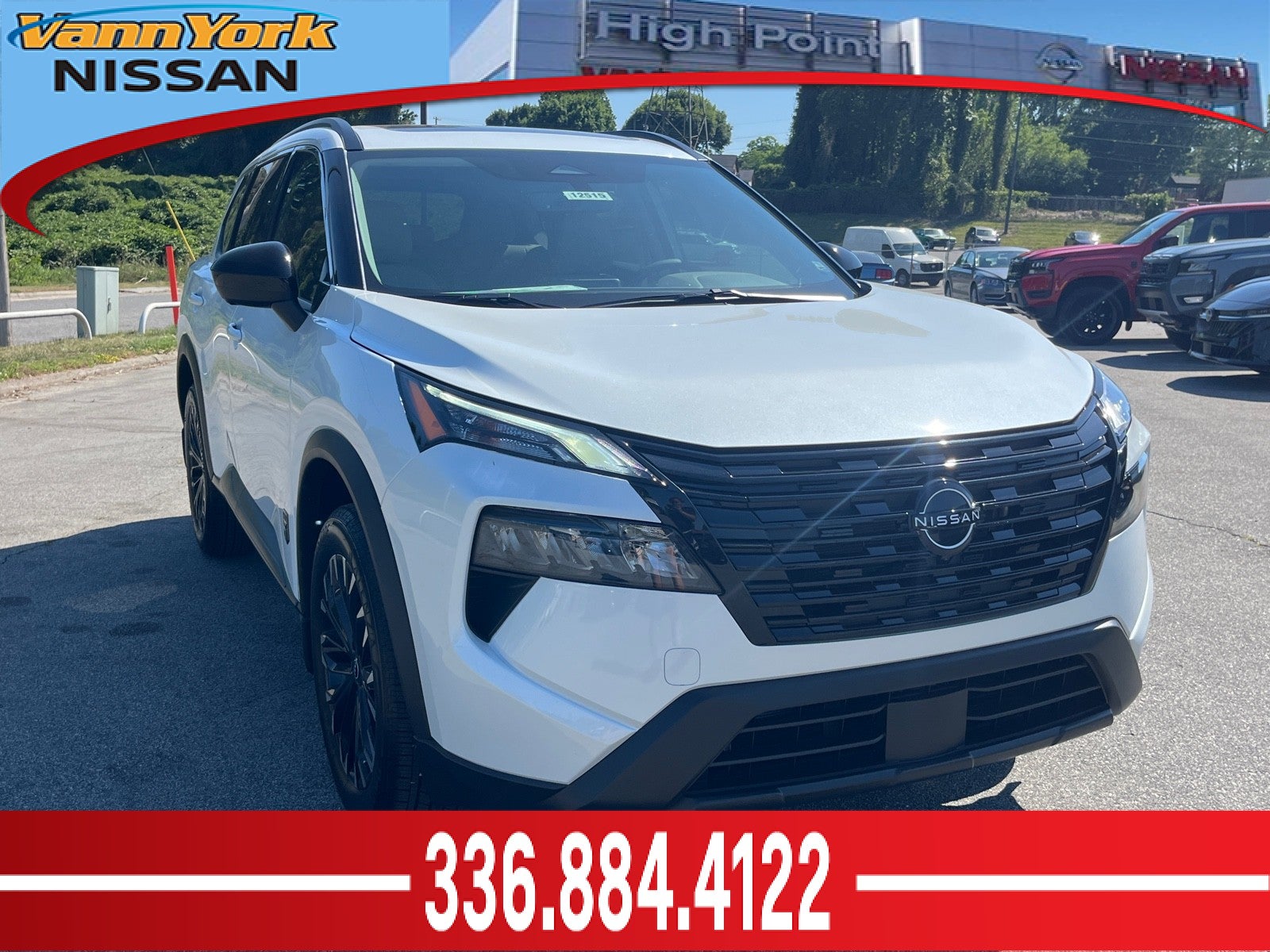 Everest White Pearl Tricoat 2026 Nissan Rogue Dark Armor FWD SUV / Crossover Front-Wheel Drive Automatic