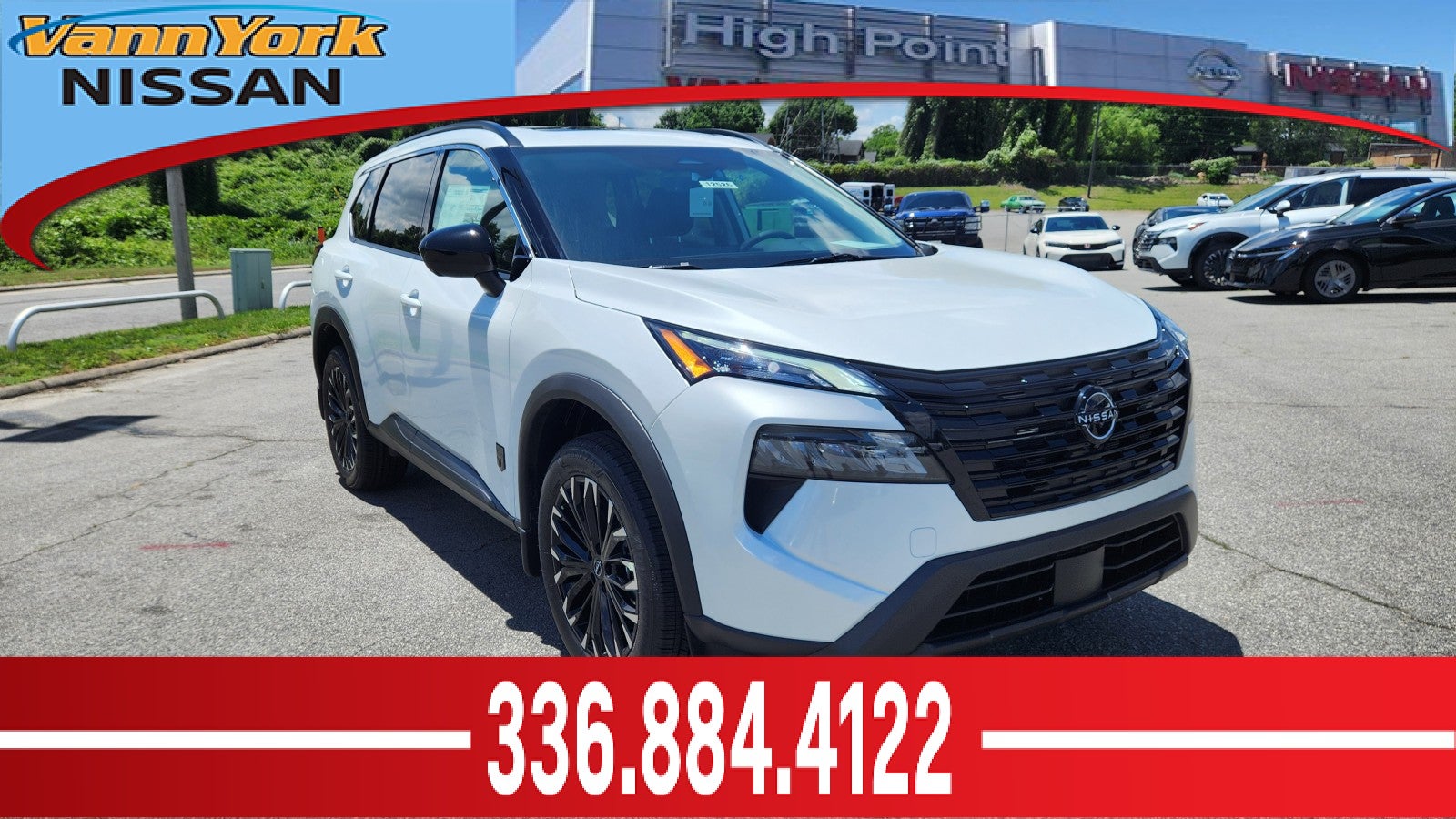 Everest White Pearl Tricoat 2026 Nissan Rogue SUV / Crossover Front-Wheel Drive Automatic