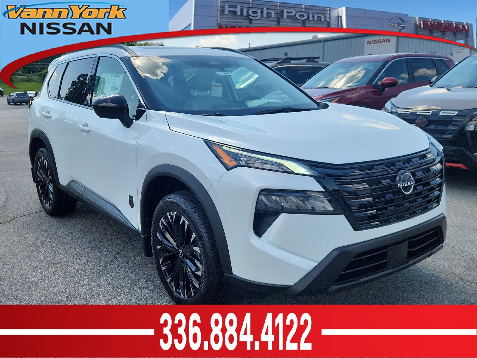 Everest White Pearl Tricoat 2026 Nissan Rogue SUV / Crossover Front-Wheel Drive Automatic