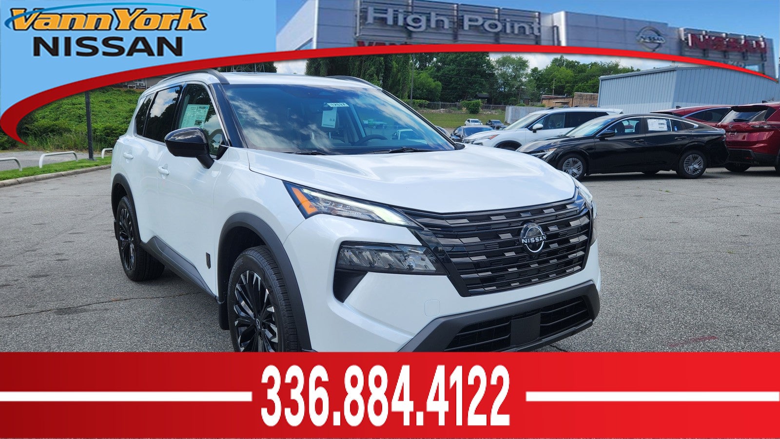 Everest White Pearl Tricoat 2026 Nissan Rogue Dark Armor AWD SUV / Crossover All-Wheel Drive Automatic