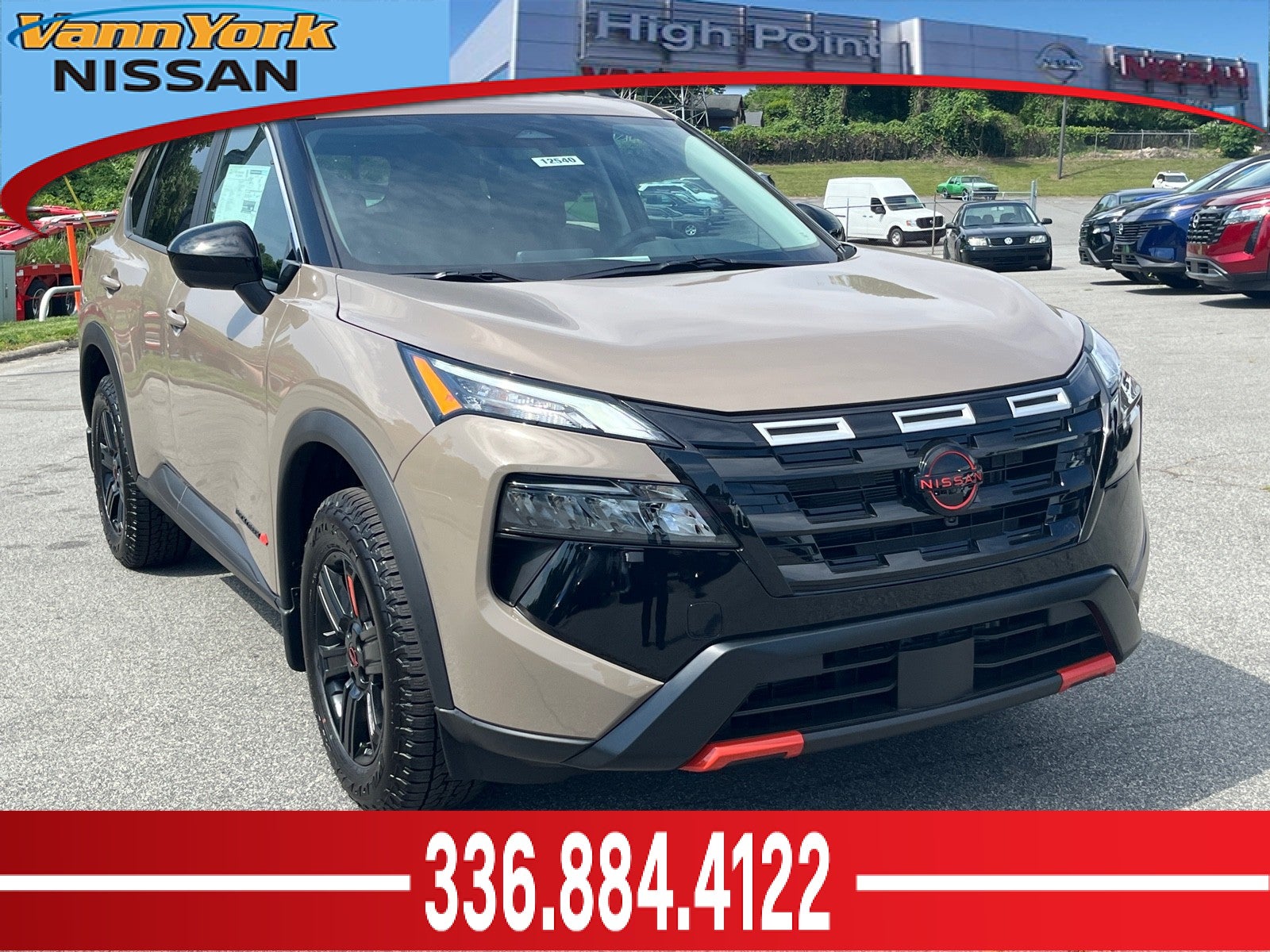 Baja Storm Metallic 2026 Nissan Rogue SUV / Crossover All-Wheel Drive Automatic