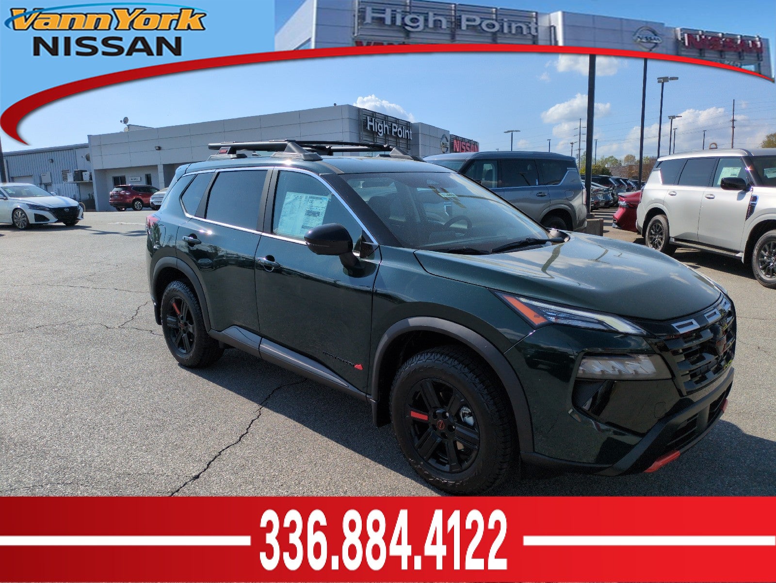2026 Nissan Rogue Negro (Obsidian Grn Pearl) SUV/Crossover Tracción en las cuatro ruedas Automática