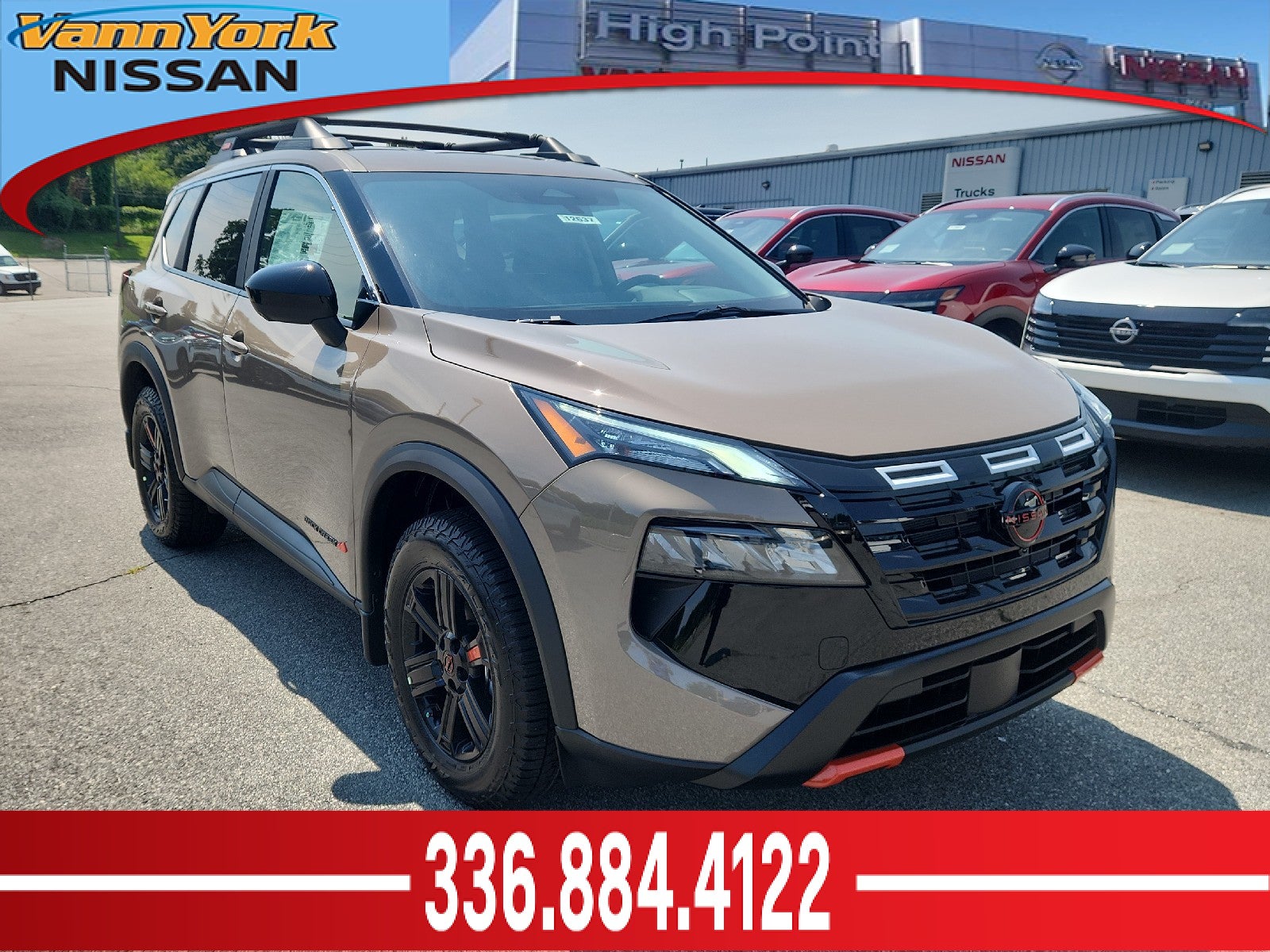 Baja Storm Metallic 2026 Nissan Rogue SUV / Crossover All-Wheel Drive Automatic
