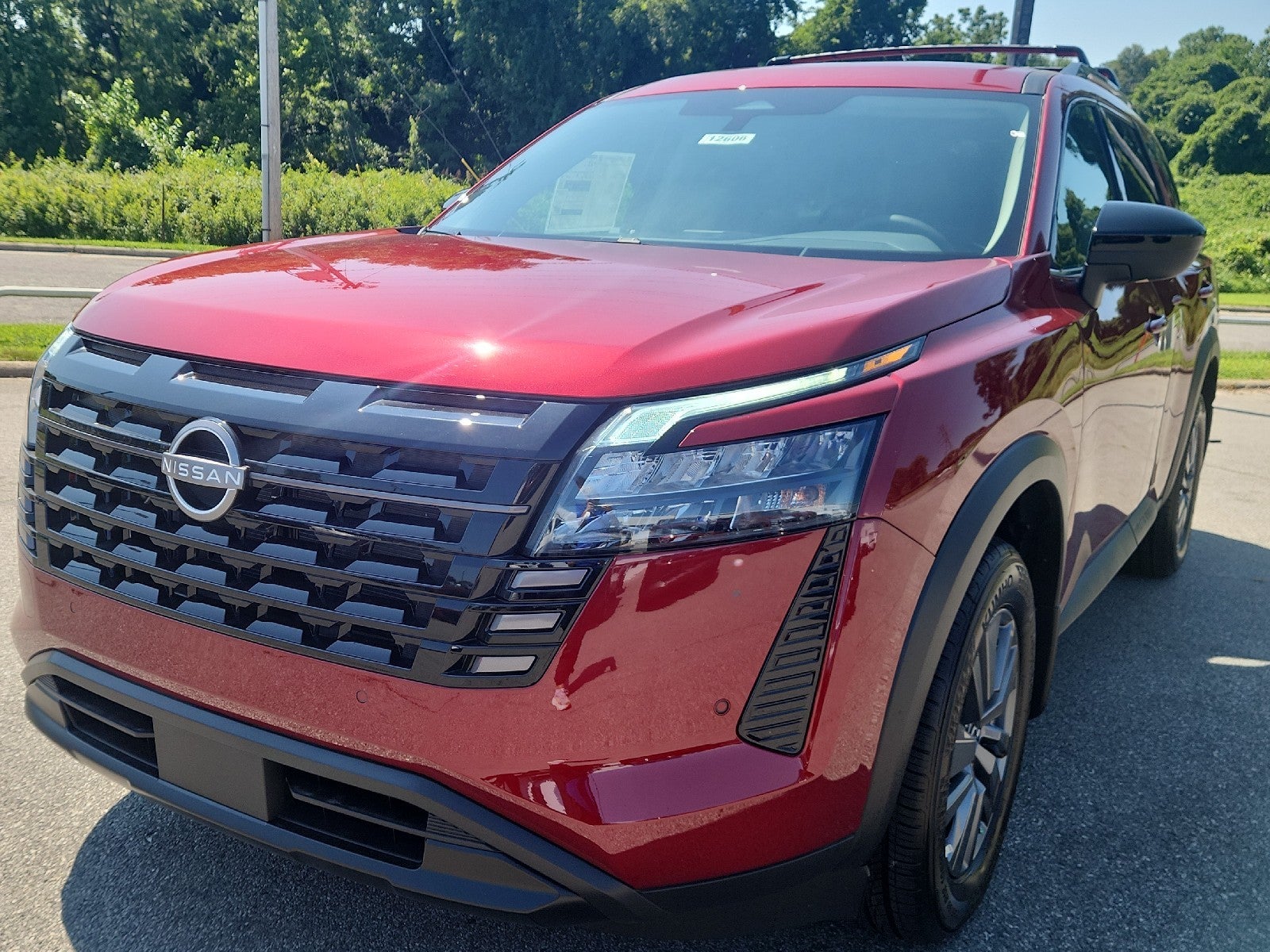 Red (Scarlet Ember Tintcoat) 2026 Nissan Pathfinder SUV / Crossover All-Wheel Drive Automatic
