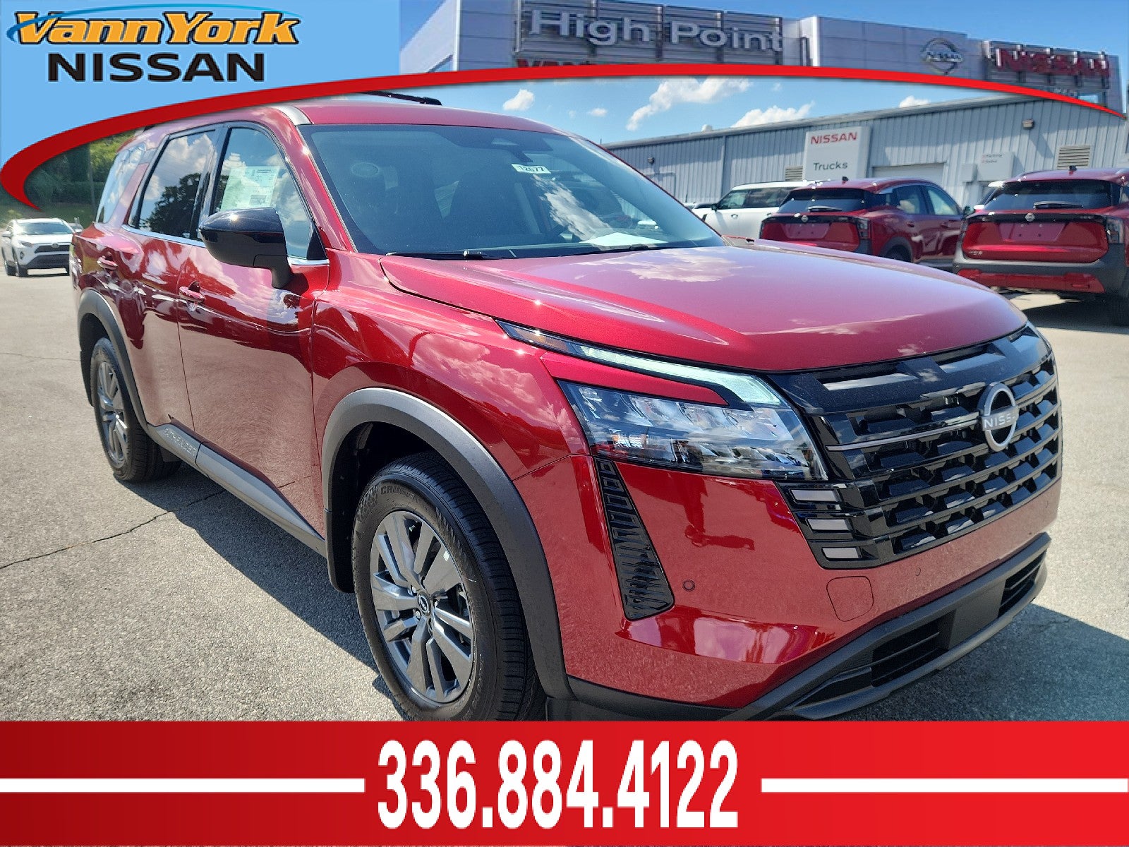 Red (Scarlet Ember Tintcoat) 2026 Nissan Pathfinder SUV / Crossover All-Wheel Drive Automatic