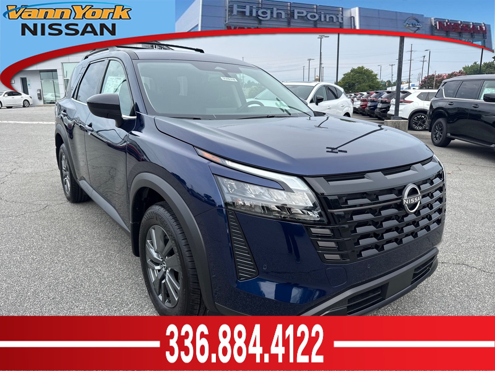 Deep Ocean Blue Pearl 2026 Nissan Pathfinder SUV / Crossover All-Wheel Drive Automatic