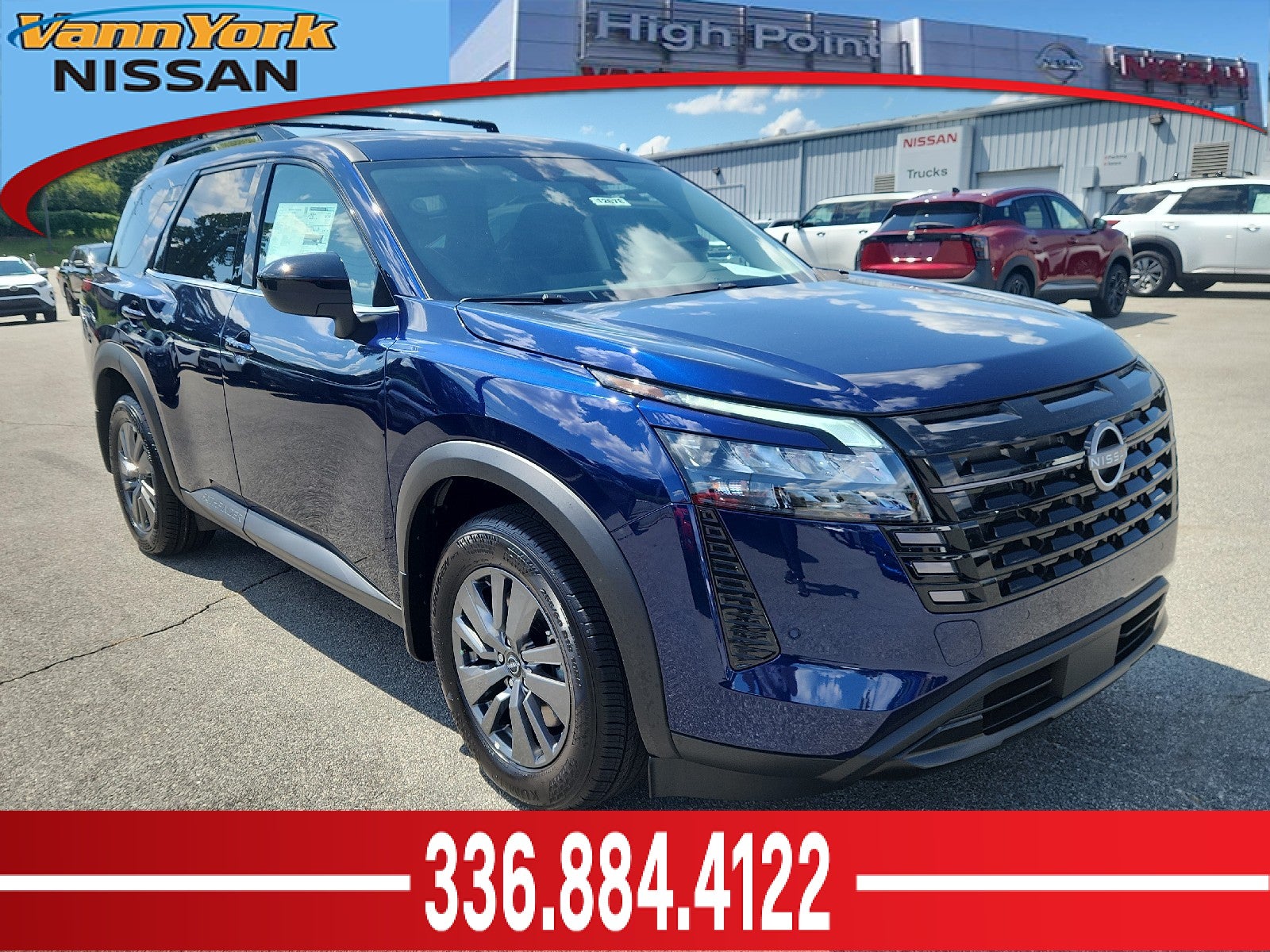 Deep Ocean Blue Pearl 2026 Nissan Pathfinder SUV / Crossover All-Wheel Drive Automatic