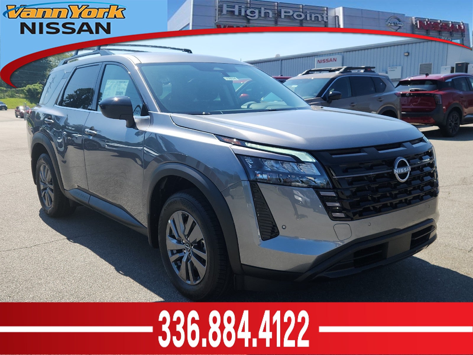 Gray (Gun Metallic) 2026 Nissan Pathfinder SUV / Crossover Front-Wheel Drive Automatic