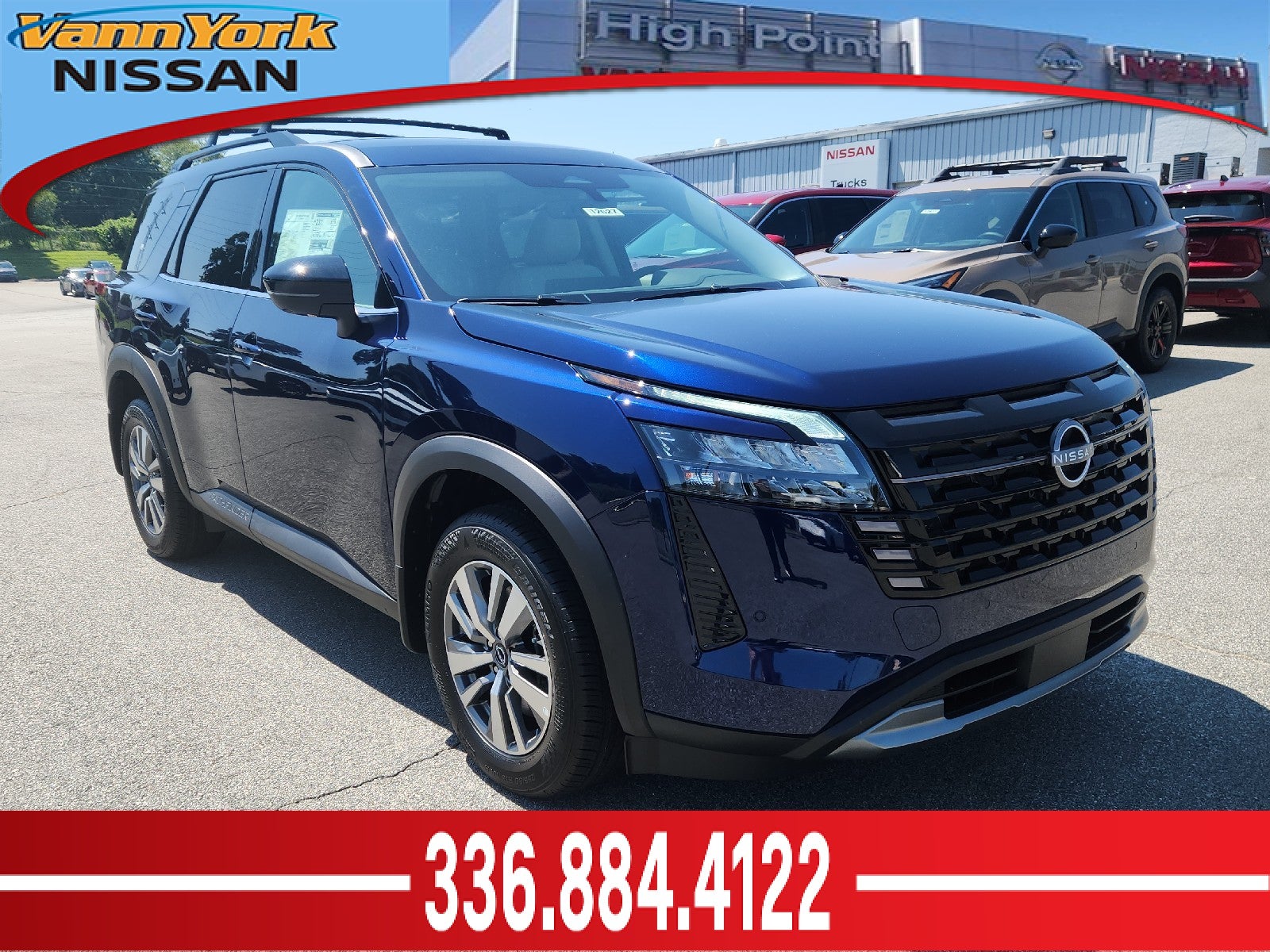 Deep Ocean Blue Pearl 2026 Nissan Pathfinder SUV / Crossover Front-Wheel Drive Automatic