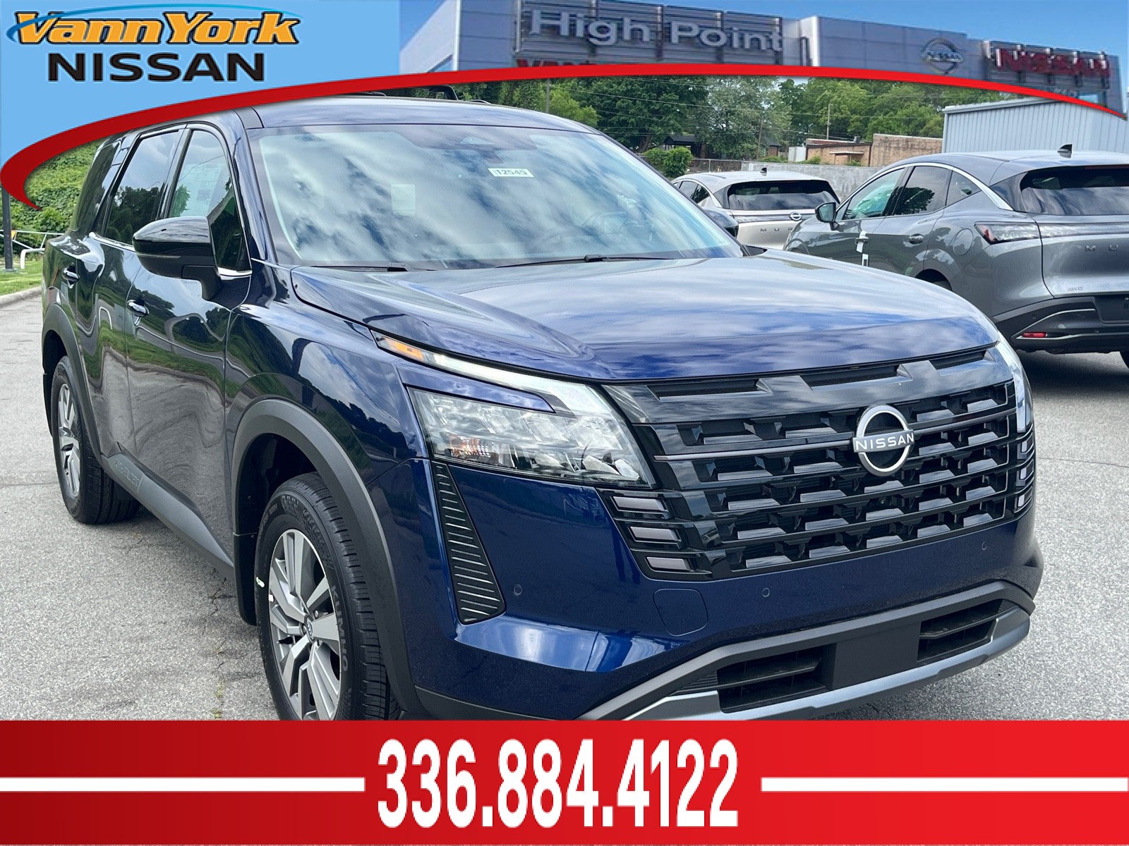 Deep Ocean Blue Pearl 2026 Nissan Pathfinder SL FWD SUV / Crossover Front-Wheel Drive Automatic