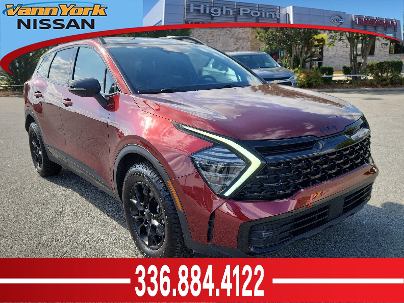 Dawning Red 2025 Kia Sportage SUV / Crossover All-Wheel Drive Automatic