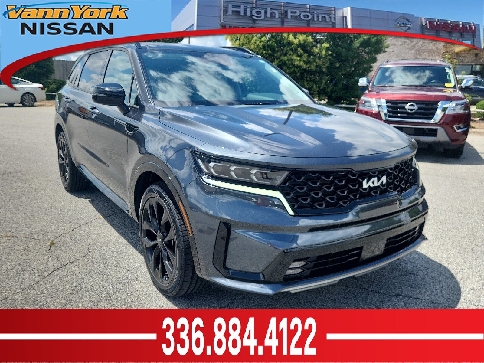 Gray (Gravity Grey) 2023 Kia Sorento SUV / Crossover Front-Wheel Drive Automatic