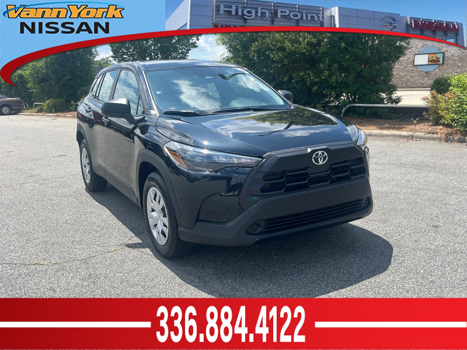 Jet Black 2026 Toyota Corolla Cross SUV / Crossover Front-Wheel Drive Automatic