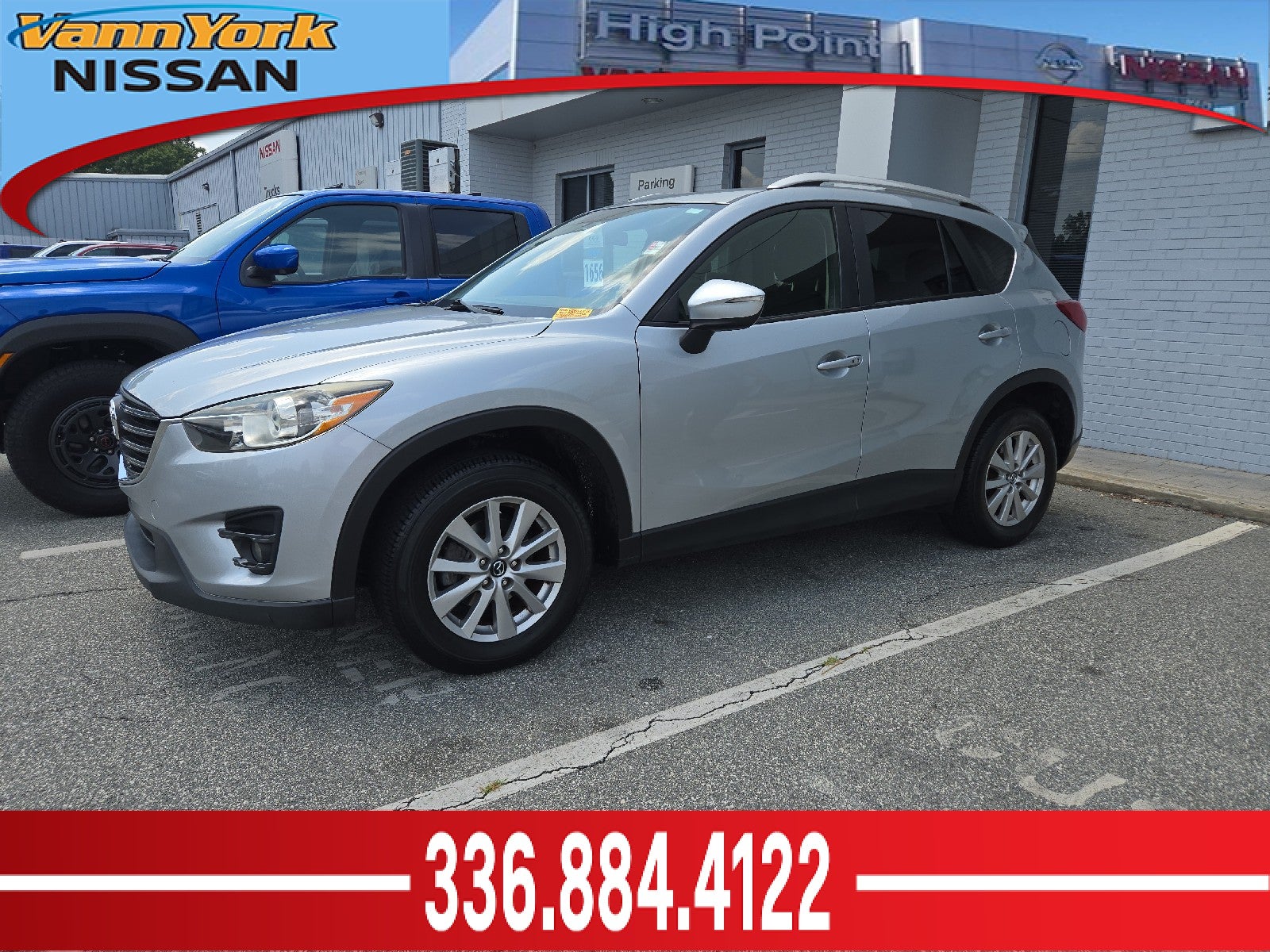 Sonic Silver Metallic 2016 Mazda CX-5 SUV / Crossover All-Wheel Drive Automatic