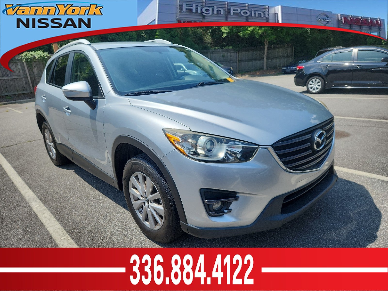 Sonic Silver Metallic 2016 Mazda CX-5 SUV / Crossover All-Wheel Drive Automatic