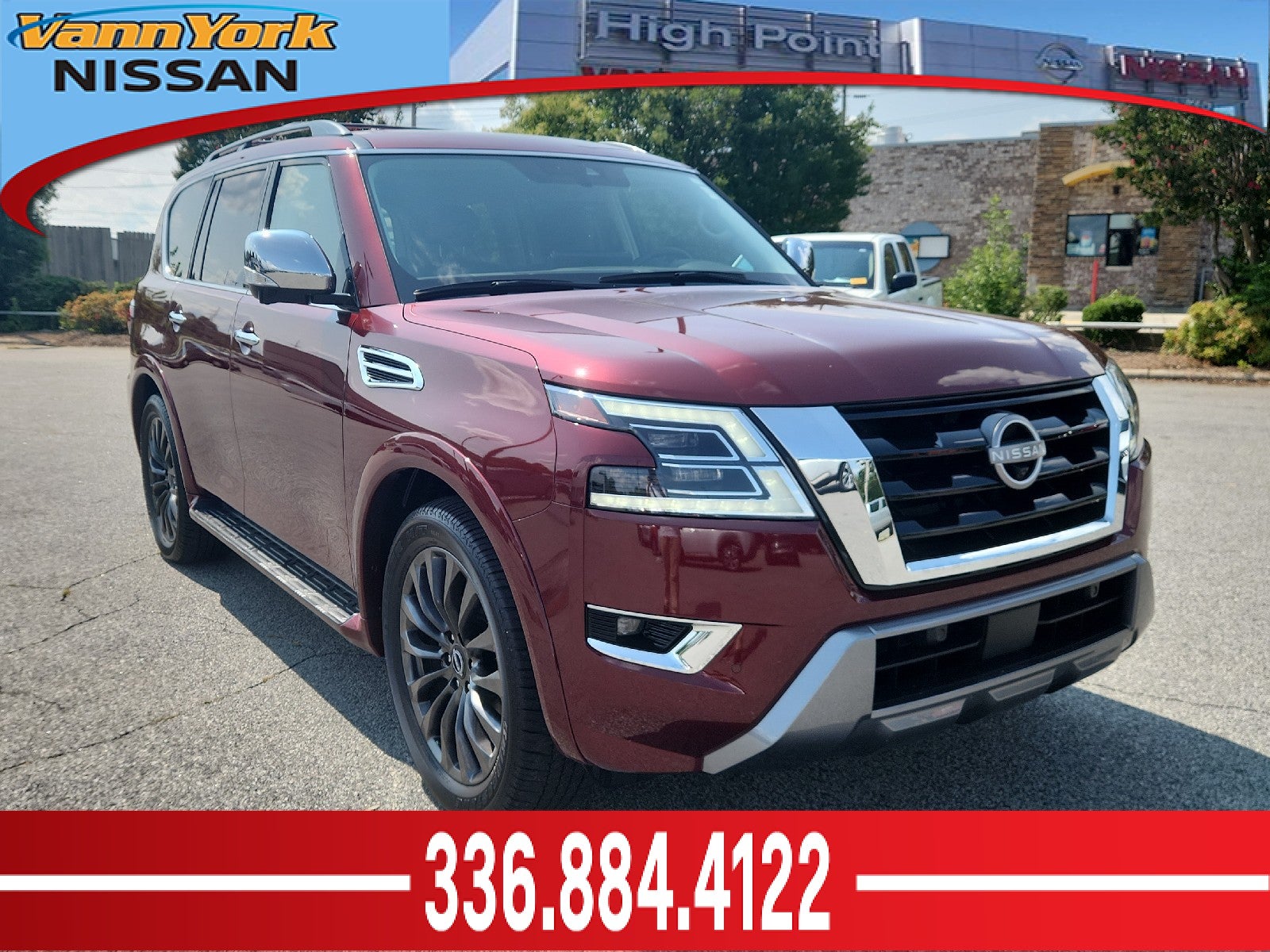 Coulis Red Pearl 2024 Nissan Armada SUV / Crossover 4X2 Automatic