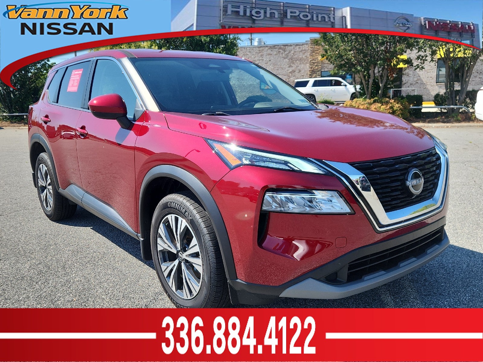 Red (Scarlet Ember Tintcoat) 2023 Nissan Rogue SUV / Crossover All-Wheel Drive Automatic
