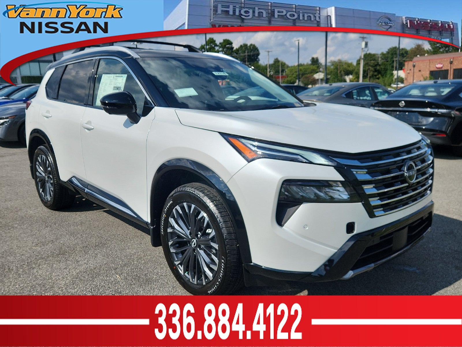 Everest White Pearl Tricoat 2026 Nissan Rogue SUV / Crossover All-Wheel Drive Automatic