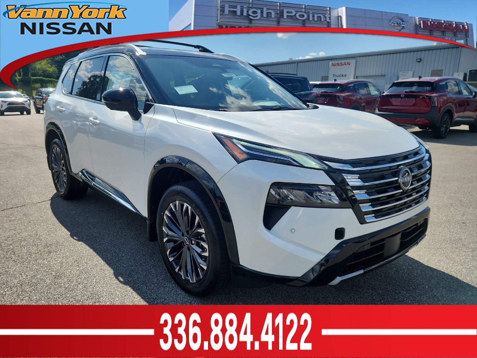 Everest White Pearl Tricoat 2026 Nissan Rogue SUV / Crossover All-Wheel Drive Automatic
