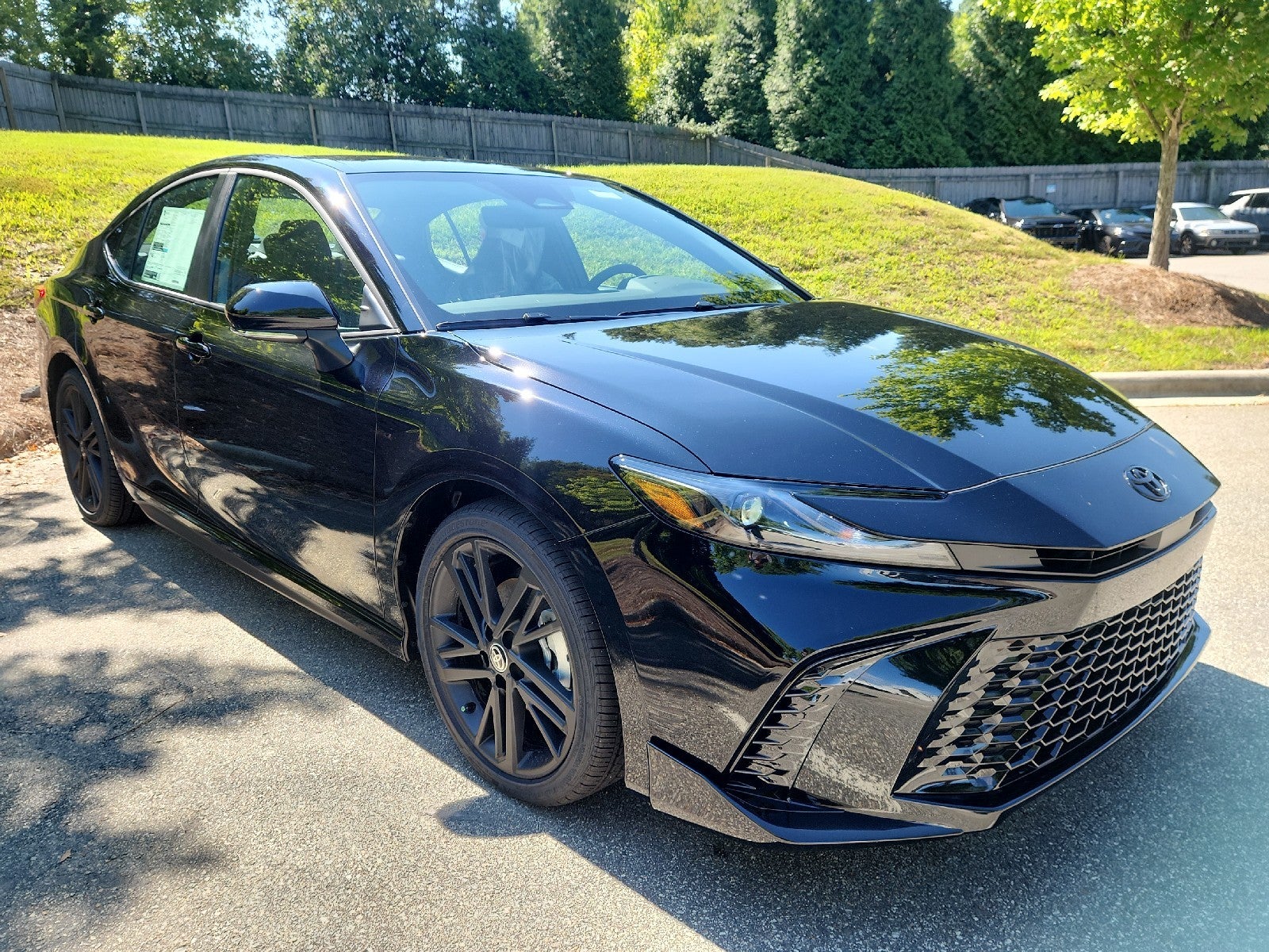 Midnight Black Metallic 2026 Toyota Camry Sedan Front-Wheel Drive Continuously Variable Transmission