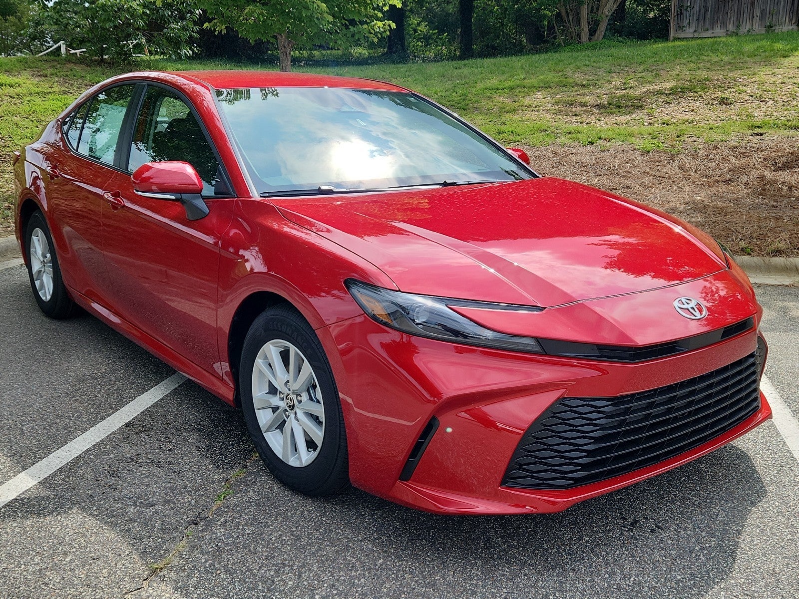 Supersonic Red 2026 Toyota Camry Sedan Front-Wheel Drive Automatic