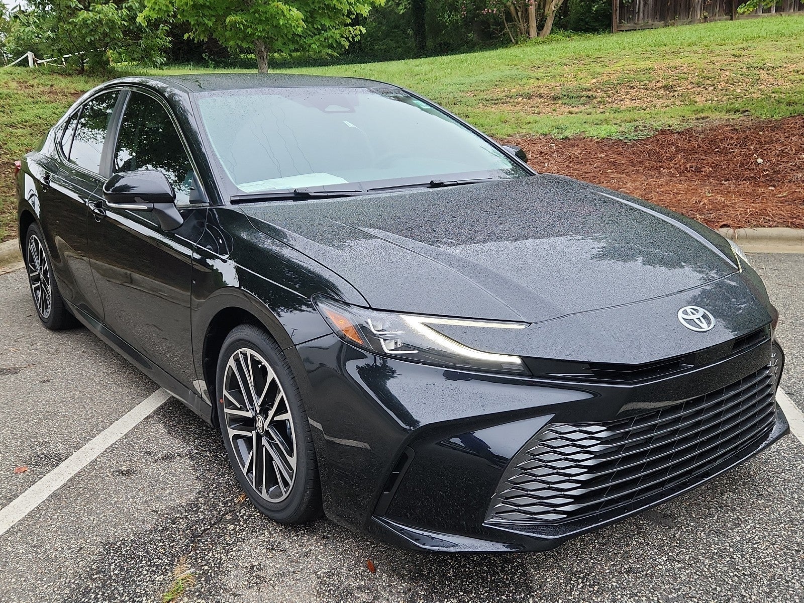 Midnight Black Metallic 2026 Toyota Camry Sedan Front-Wheel Drive Continuously Variable Transmission