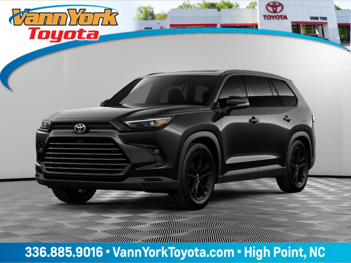 Black (Midngt Blk Met) 2026 Toyota Grand Highlander Hybrid SUV / Crossover All-Wheel Drive Continuously Variable Transmission