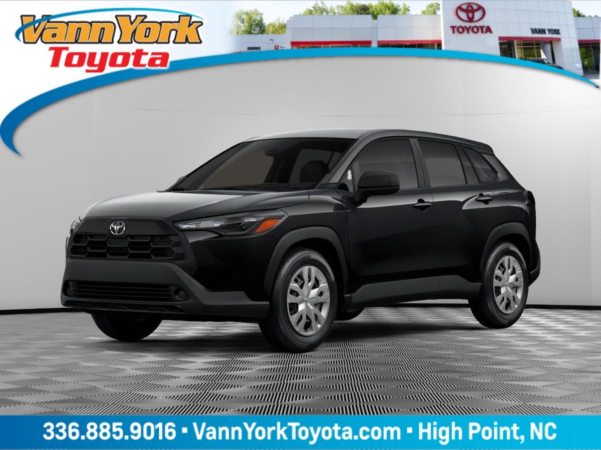 Jet Black 2026 Toyota Corolla Cross SUV / Crossover Front-Wheel Drive Continuously Variable Transmission