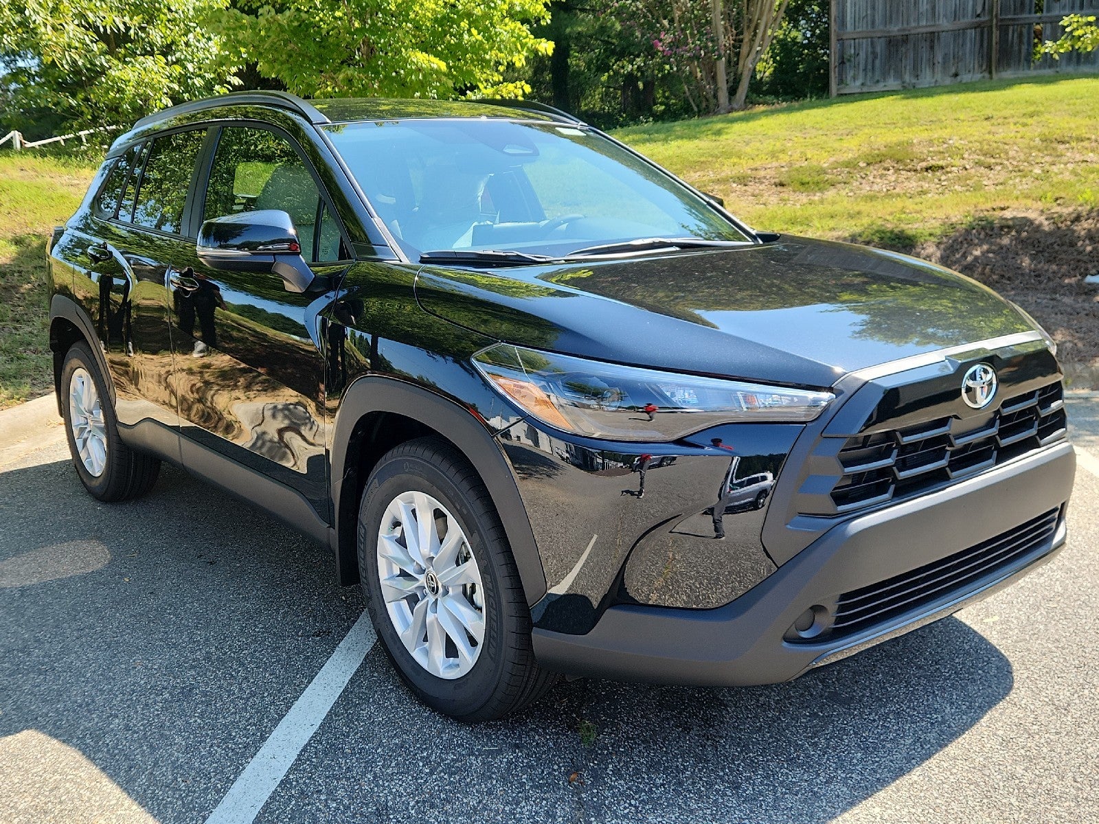 Jet Black 2026 Toyota Corolla Cross SUV / Crossover Front-Wheel Drive Continuously Variable Transmission
