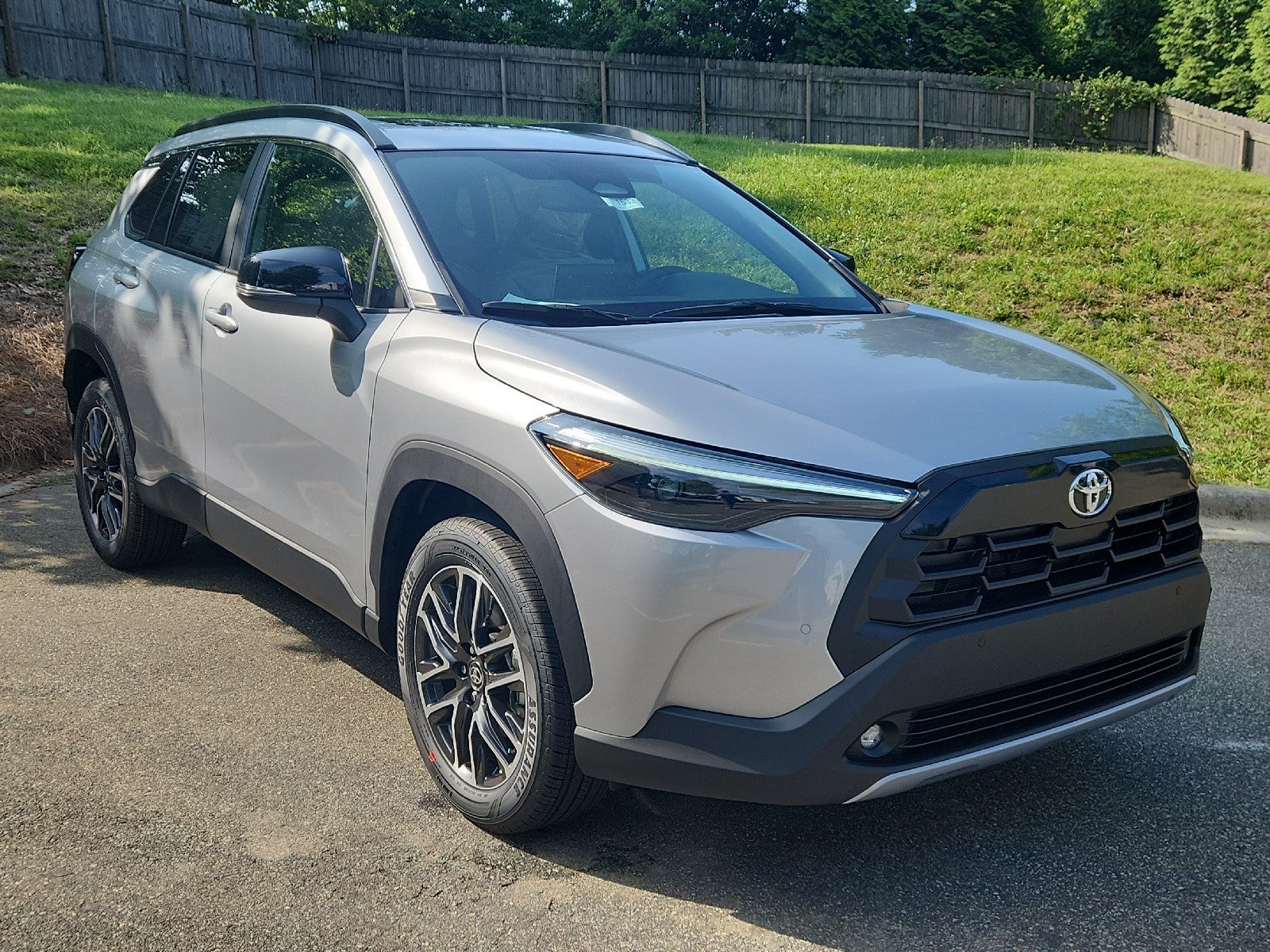 Sonic Silver 2026 Toyota Corolla Cross SUV / Crossover All-Wheel Drive Continuously Variable Transmission