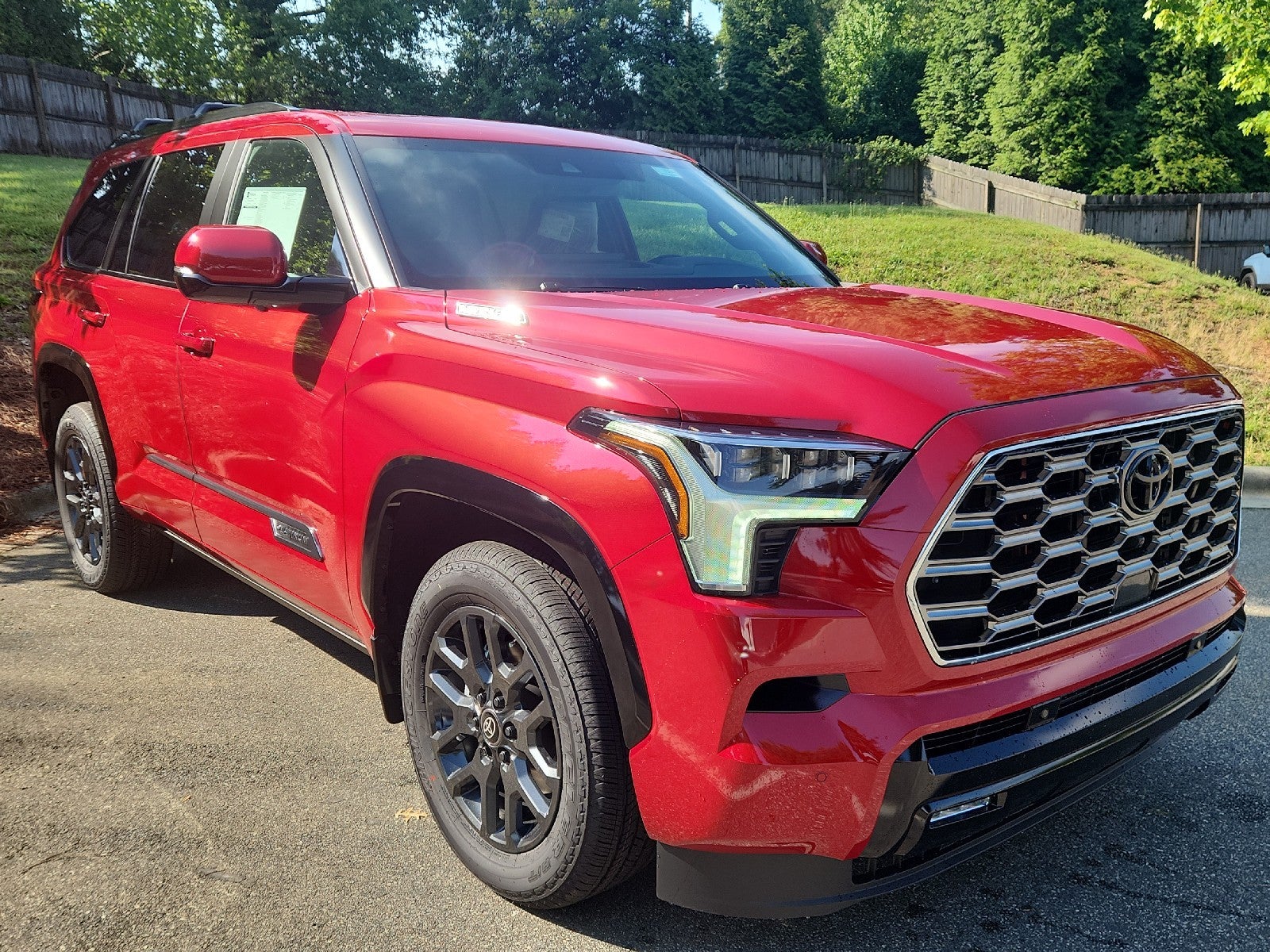 Supersonic Red 2026 Toyota Sequoia SUV / Crossover Four-Wheel Drive Automatic