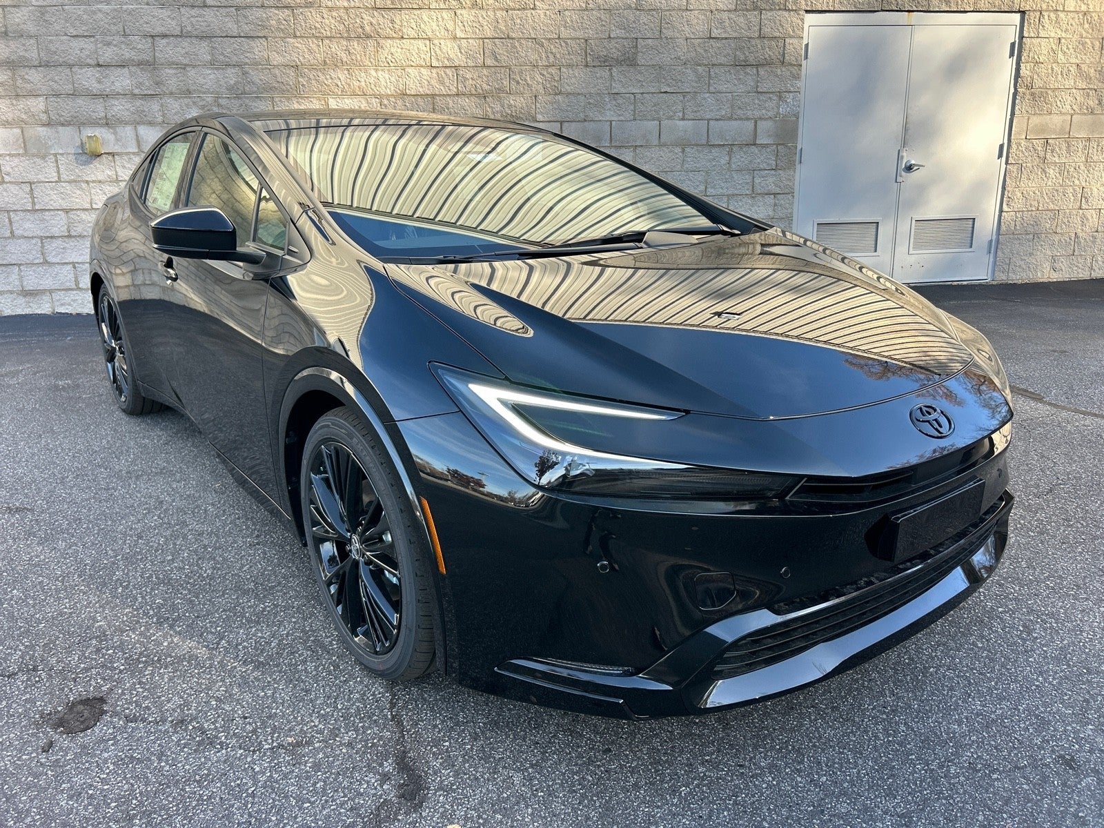 Midnight Black Metallic 2026 Toyota Prius Plug-In Hybrid Nightshade FWD Hatchback Front-Wheel Drive Continuously Variable Transmission